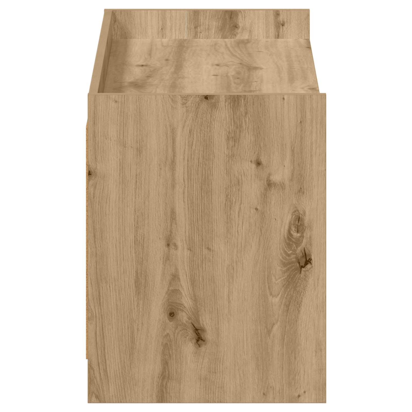Cipőszekrény kézműves tölgy 100 x 39,5 x 51 cm szerelt fa