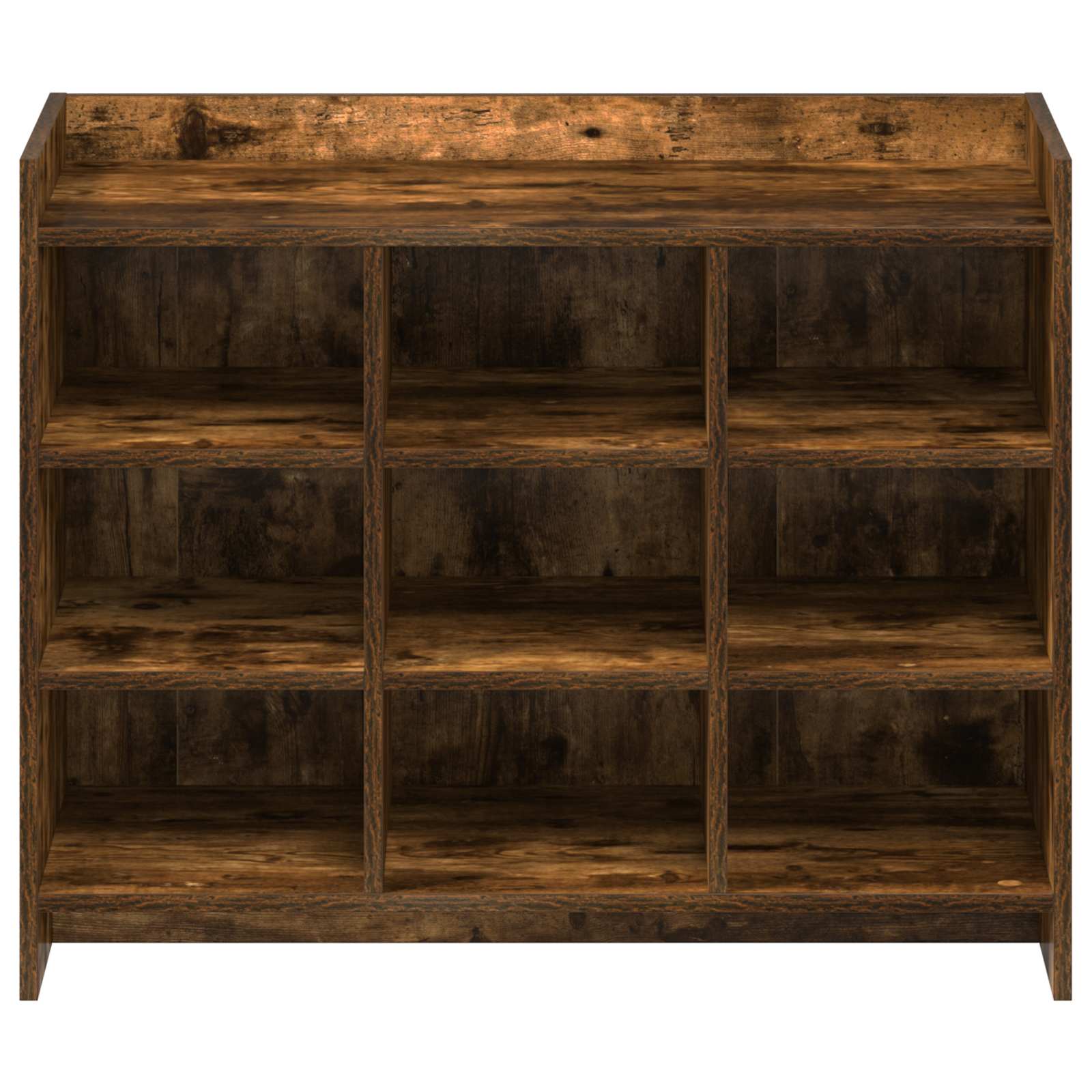Cipőszekrény füstös tölgy 85 x 39,5 x 70 cm szerelt fa