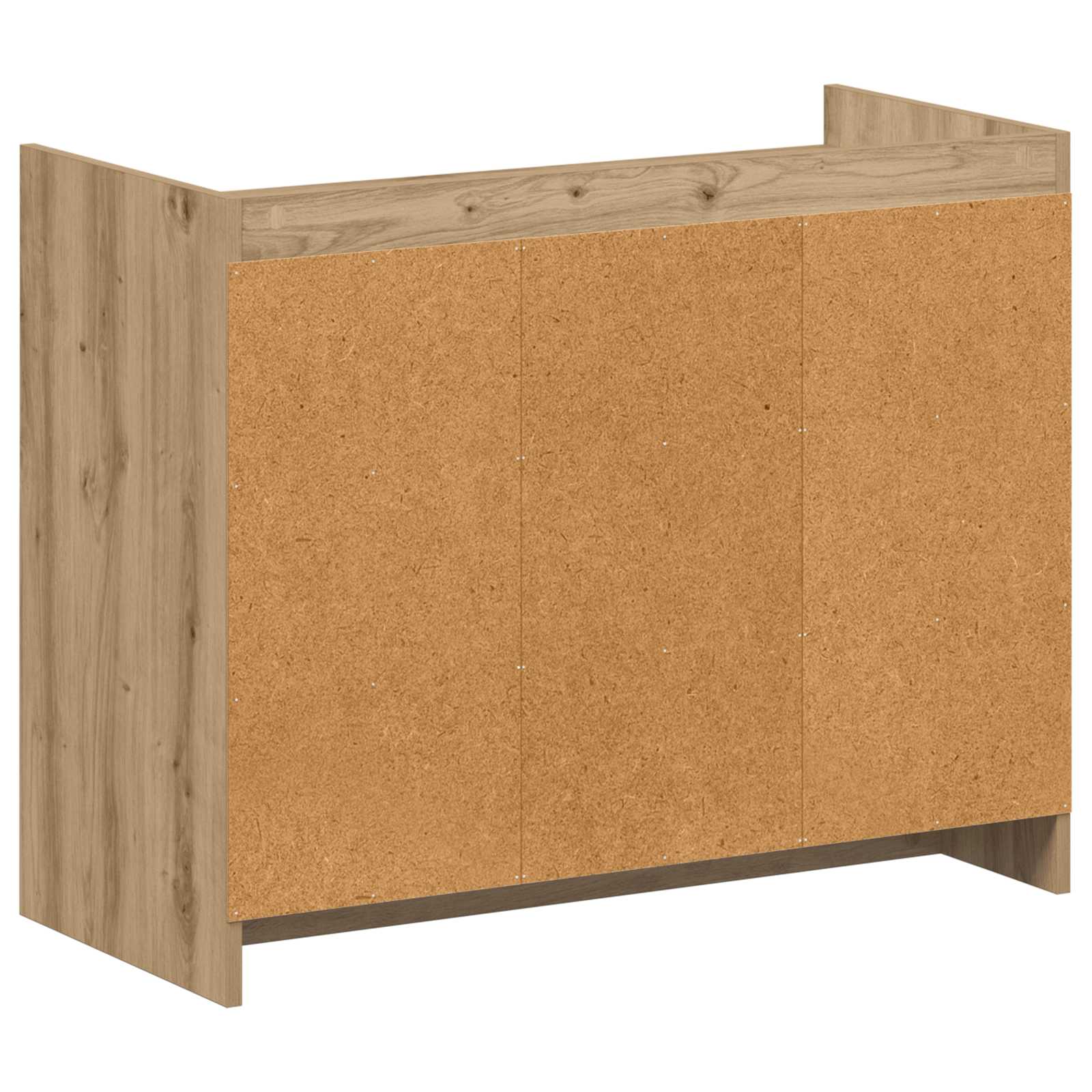 Cipőszekrény kézműves tölgy 85 x 39,5 x 70 cm szerelt fa