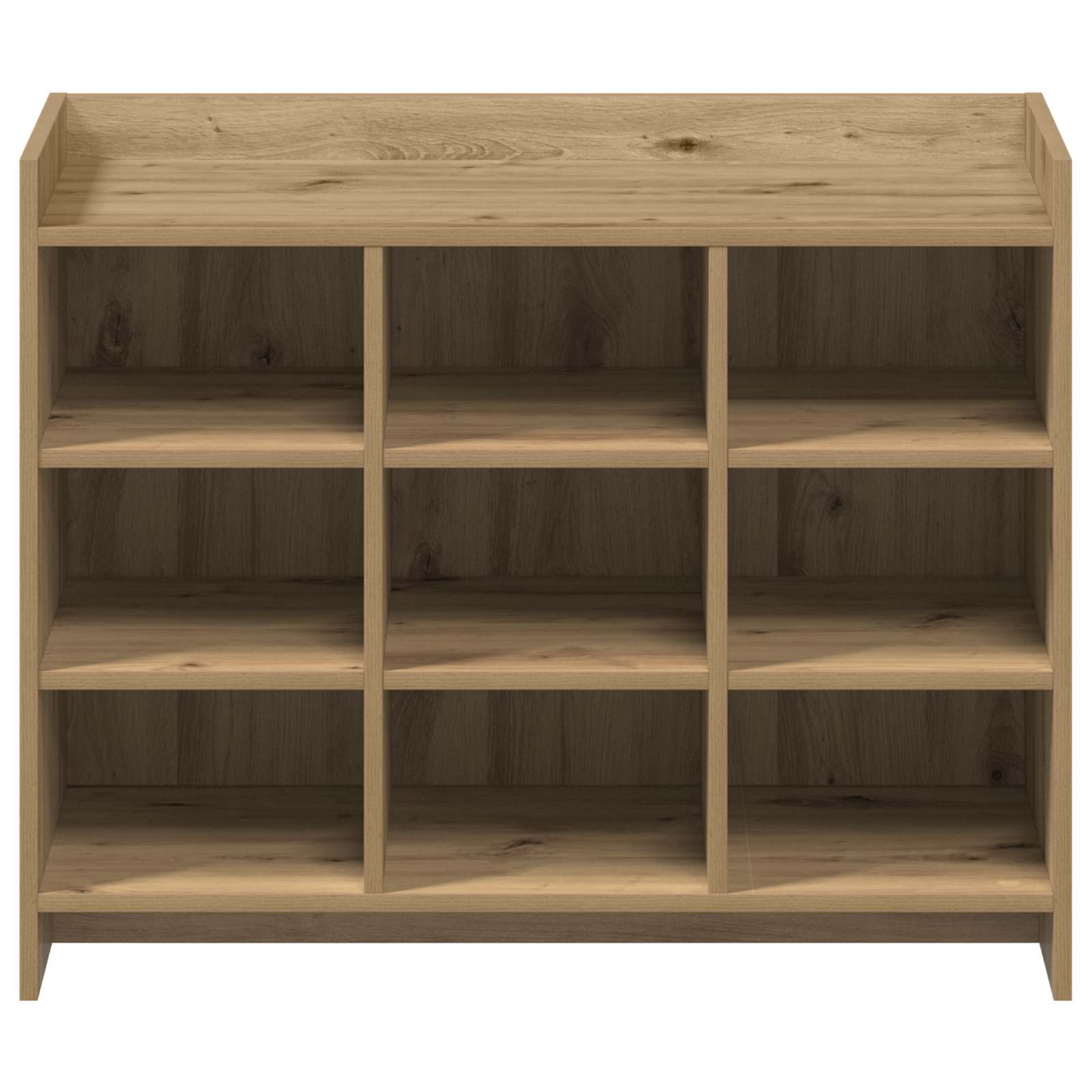 Cipőszekrény kézműves tölgy 85 x 39,5 x 70 cm szerelt fa