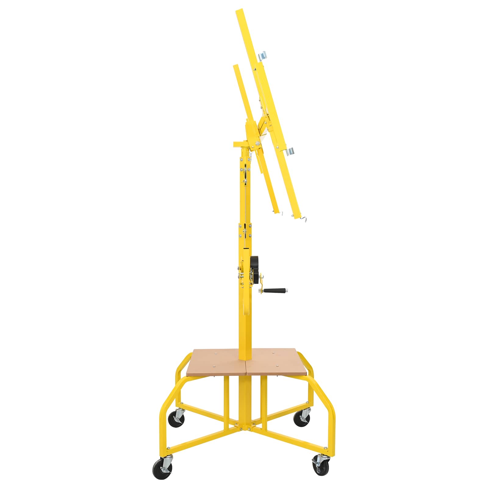 Gipszkartonemelő sárga 300 x 107 x 330 cm acél