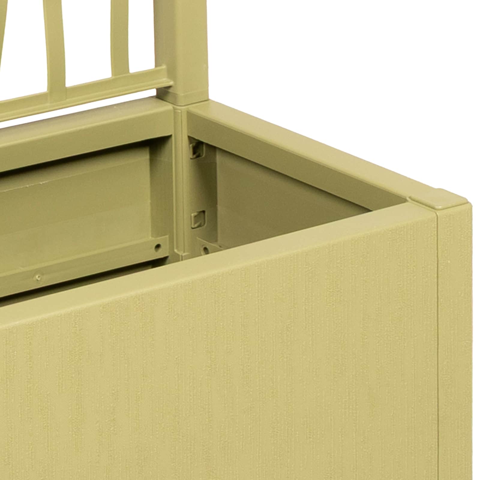 Kertész cserép rácsos változattal zöld 36 x 36 x 140 cm pp