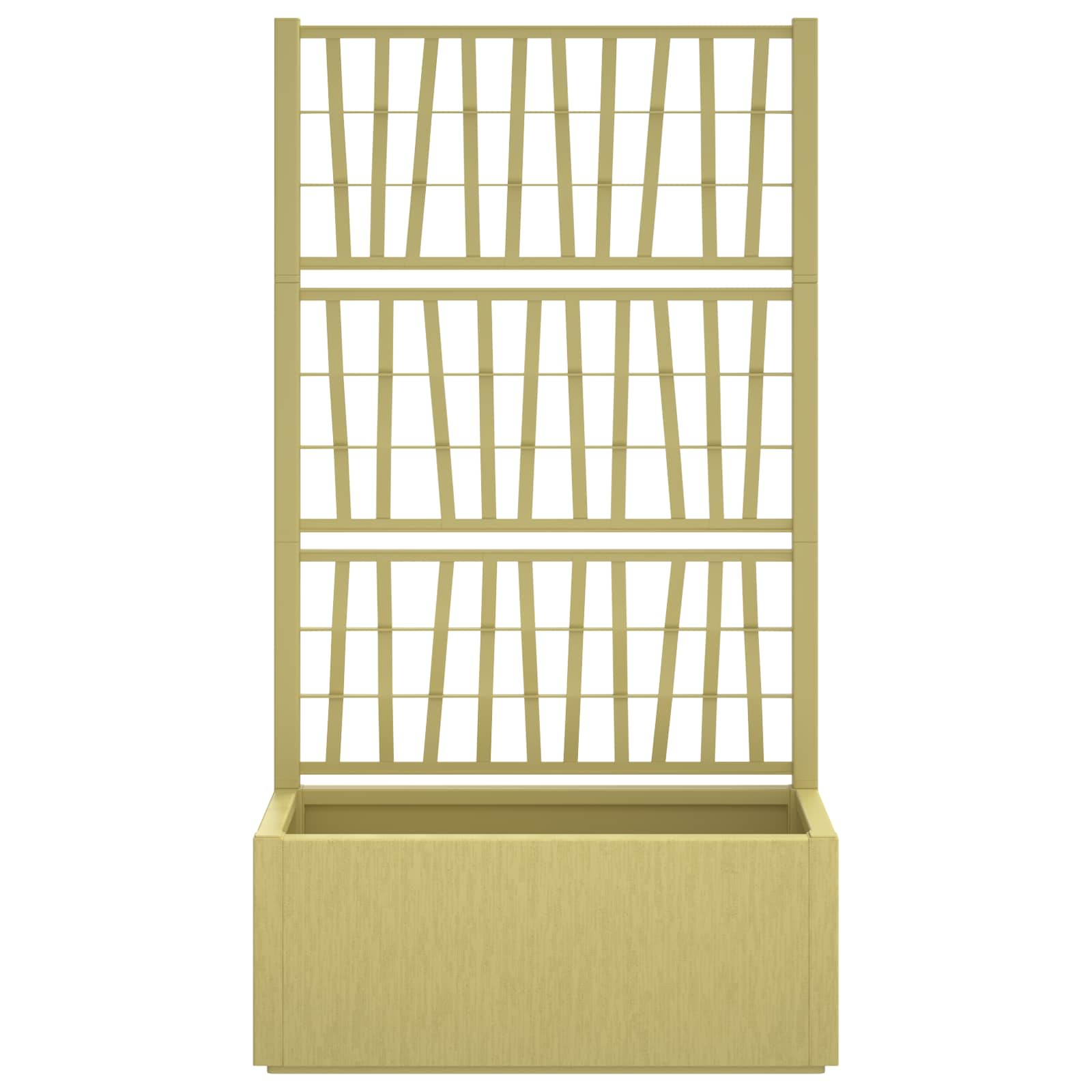 Kertész cserép rácsos változattal zöld 80 x 36 x 140 cm pp