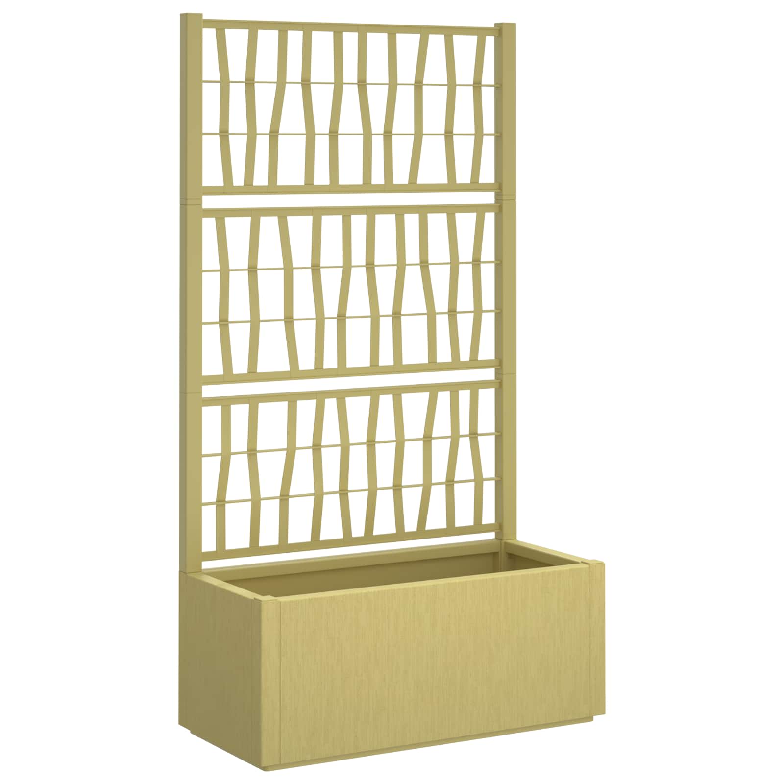 Kertész cserép rácsos változattal zöld 80 x 36 x 140 cm pp