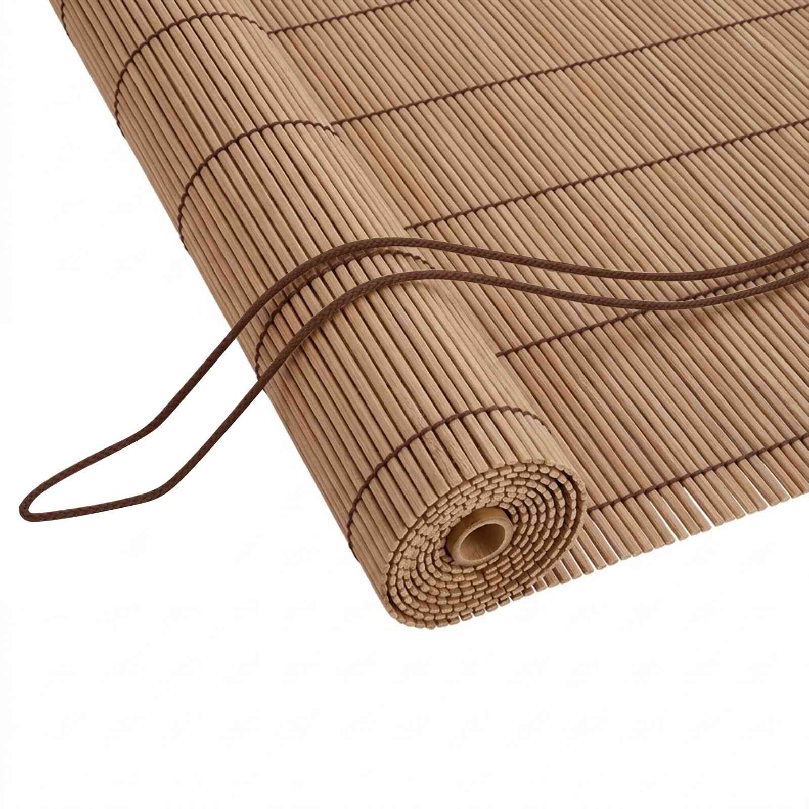 Roletta barna 40 x 220 cm bambusz