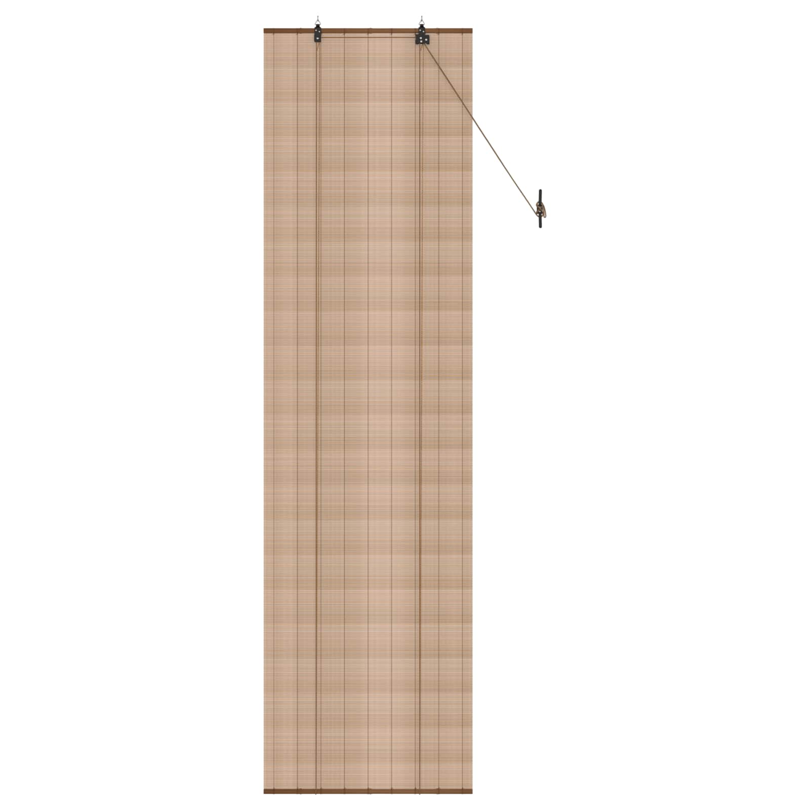 Roletta barna 50 x 220 cm bambusz