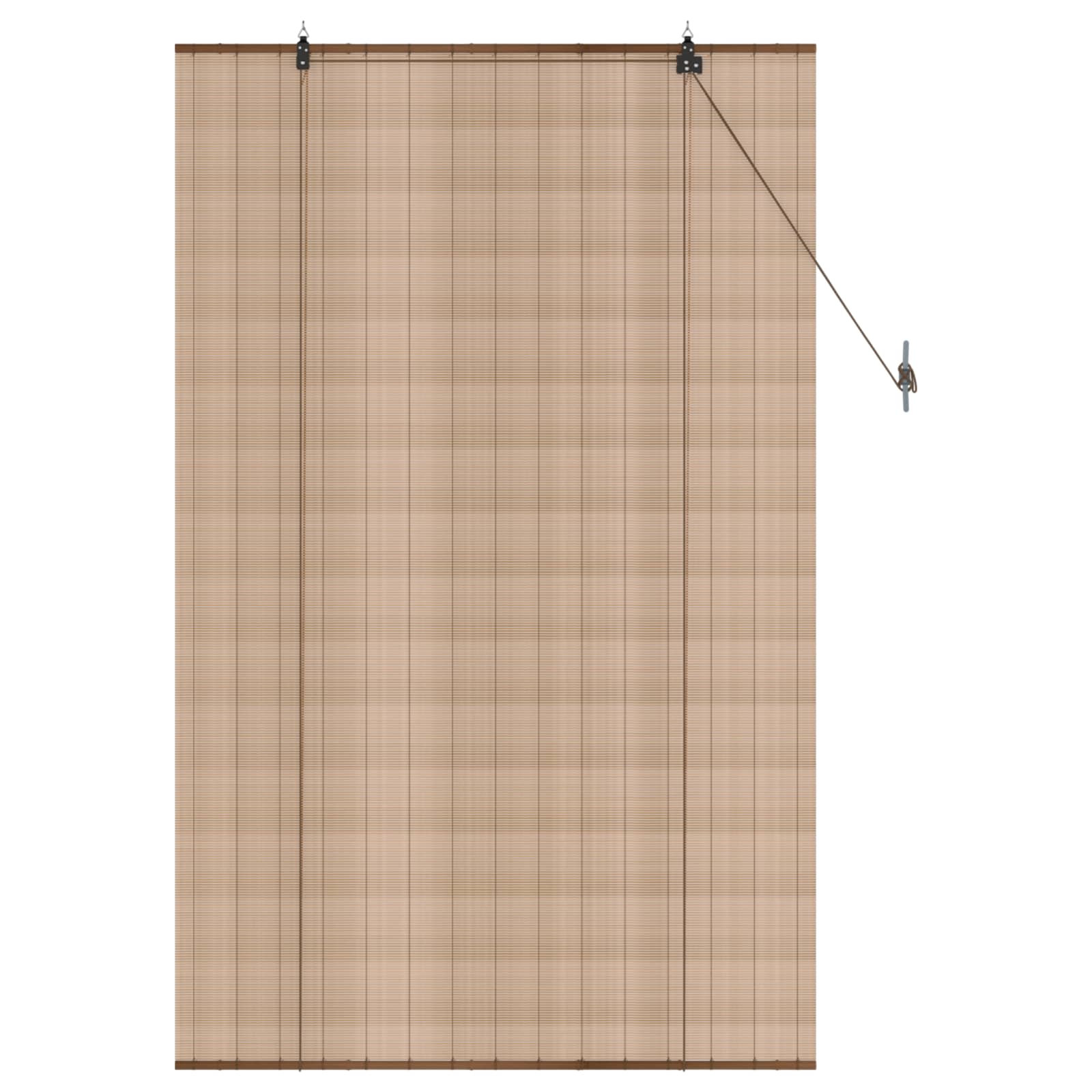 Roletta barna 110 x 160 cm bambusz