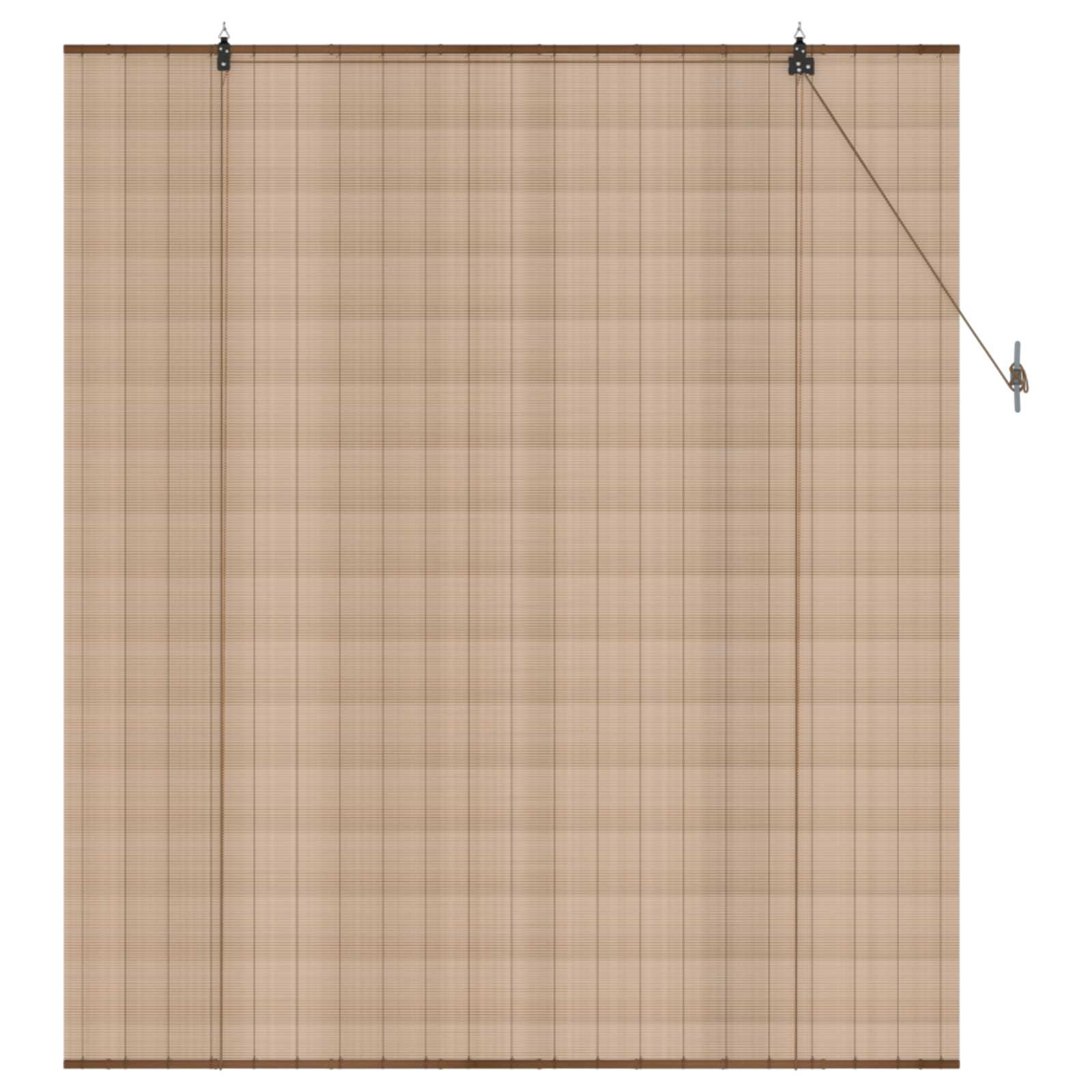 Roletta barna 130 x 160 cm bambusz
