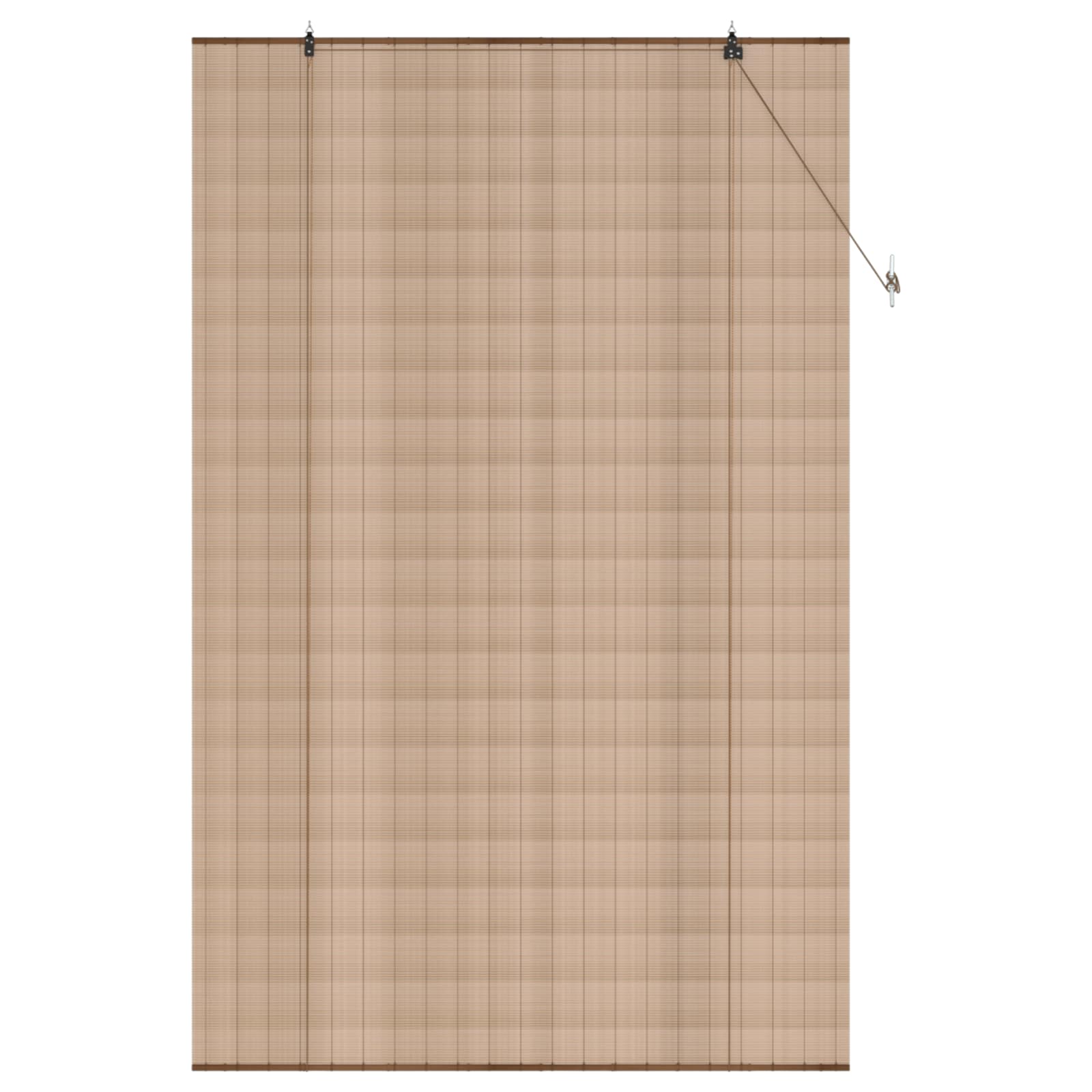 Roletta barna 160 x 220 cm bambusz