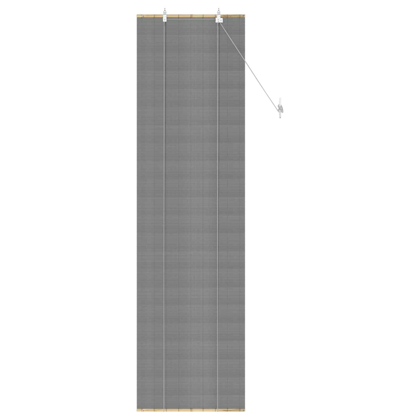 Roletta szürke 70 x 220 cm bambusz