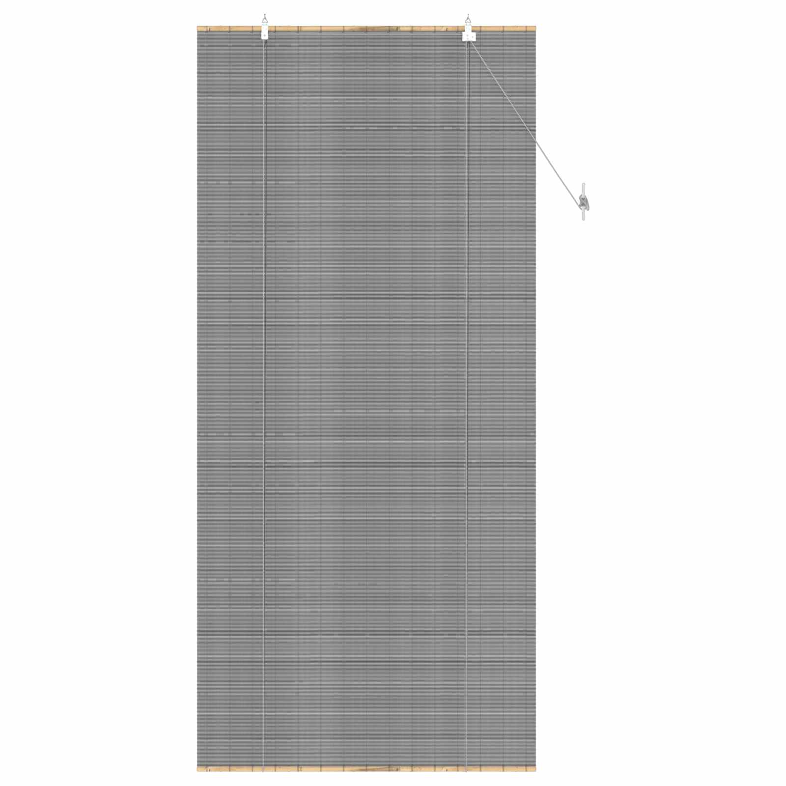 Roletta szürke 90 x 220 cm bambusz