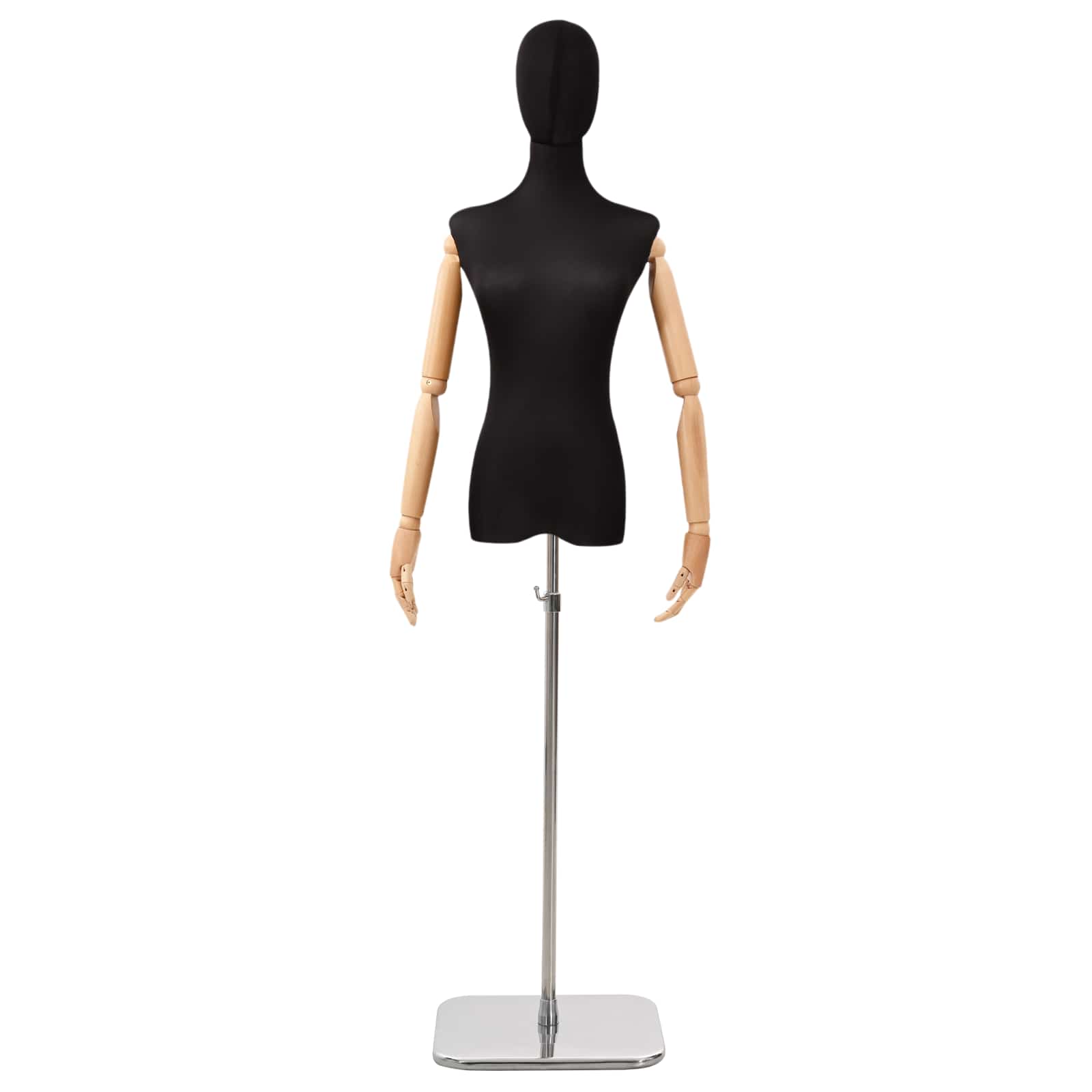 Állítható 162-233 cm-es mannequin fejjel és alappal női pp