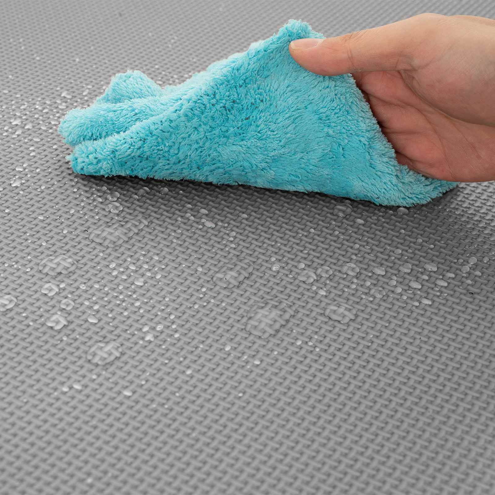 Medence aljzat 6 pcs szürke 2,16 m² eva hab