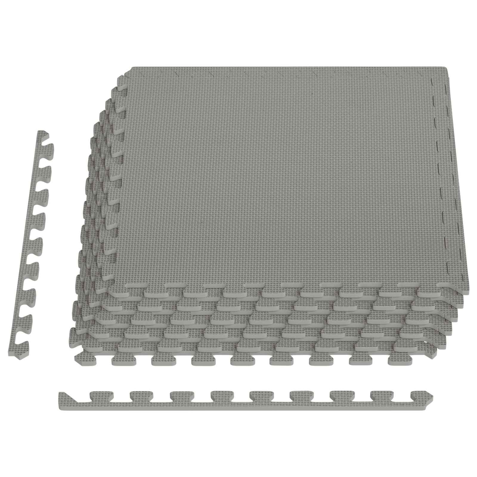 Medence aljzat 6 pcs szürke 2,16 m² eva hab