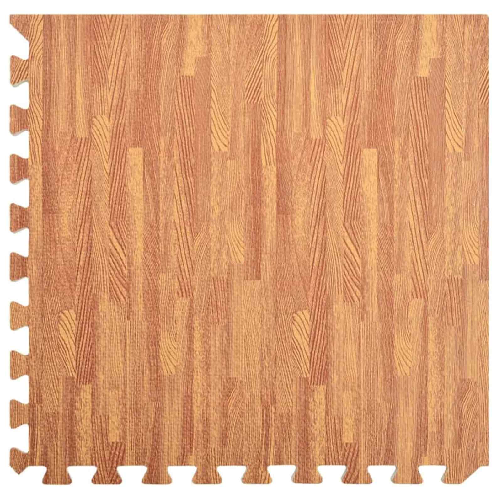 Puzzle edzőszőnyegek 12 pcs barna 4,32 ㎡ eva hab