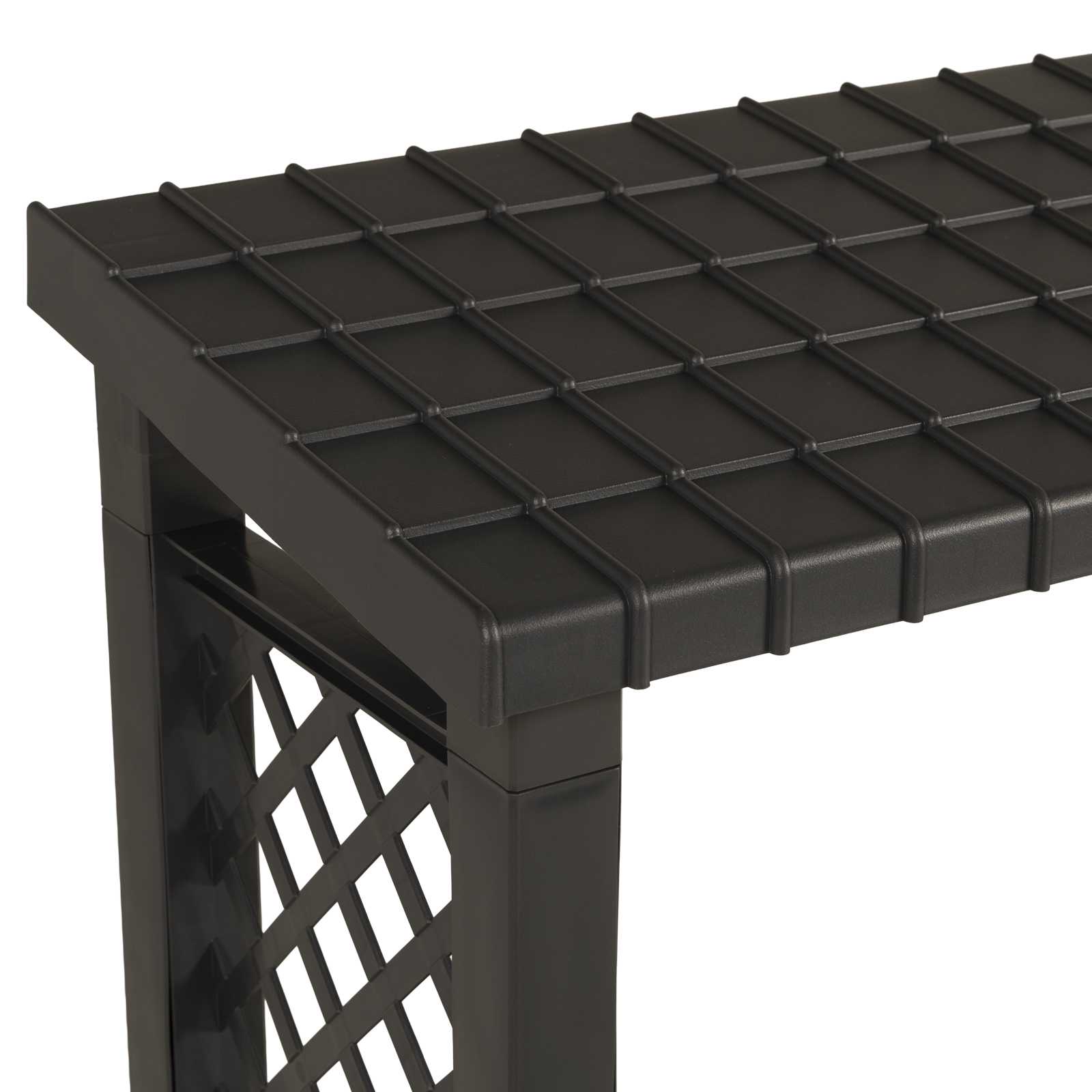 Tűzifaállvány antracitszürke 114 x 46 x 101 cm pp