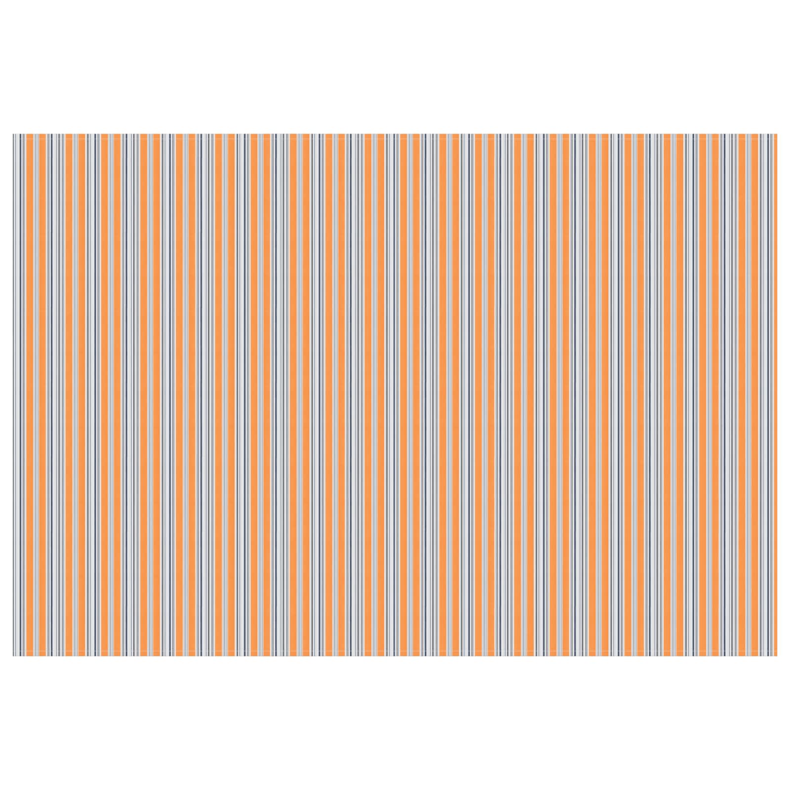 Napellenző ponyva kék és narancs 600 × 300 cm poliészter