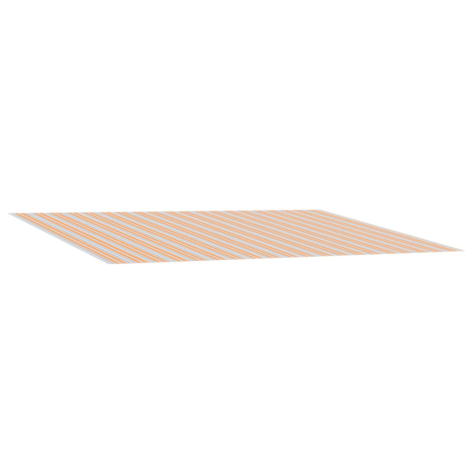 Napellenző ponyva kék és narancs 600 × 300 cm poliészter
