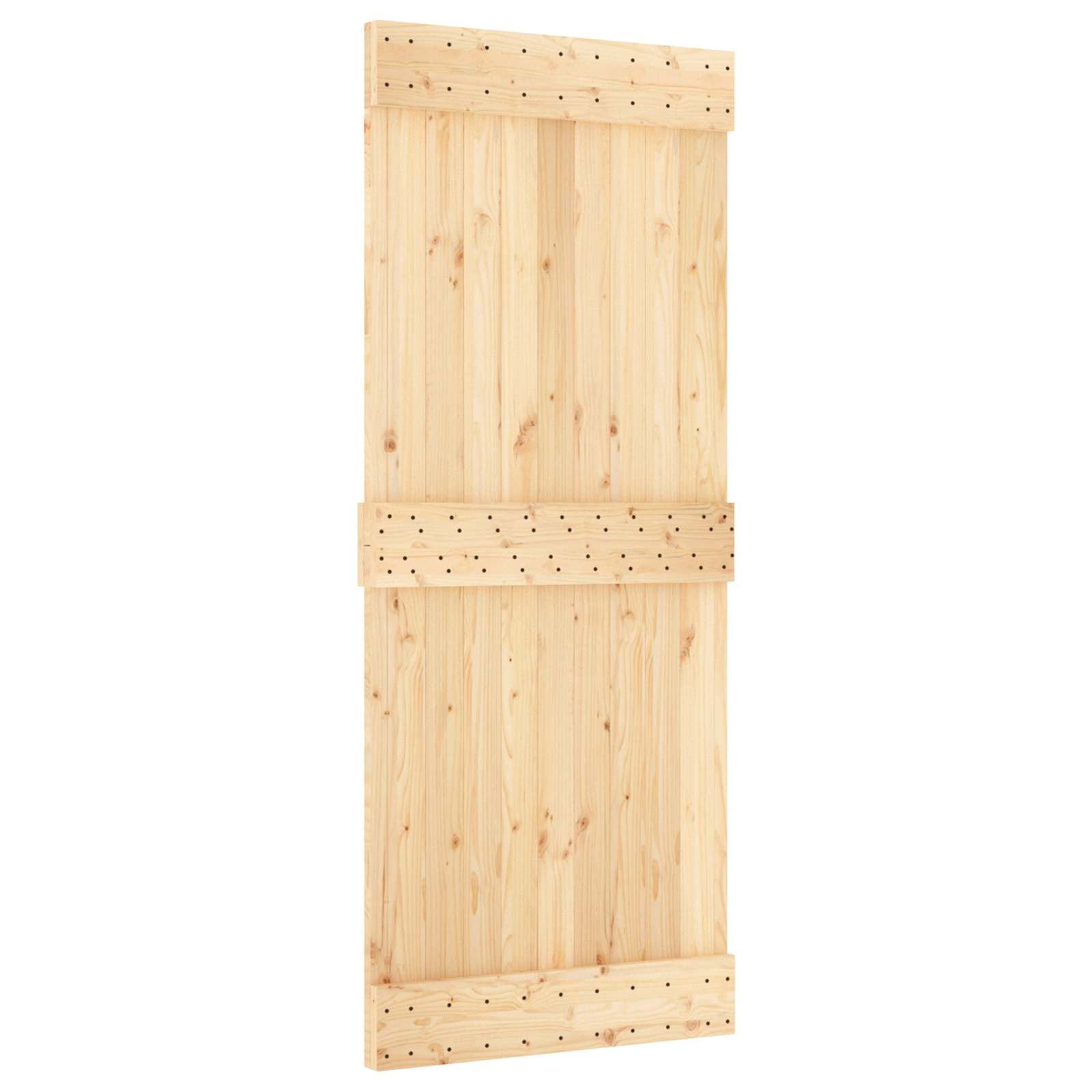 Csúszó ajtó narvik 85 x 210 cm (213,5 cm) természetes és fekete