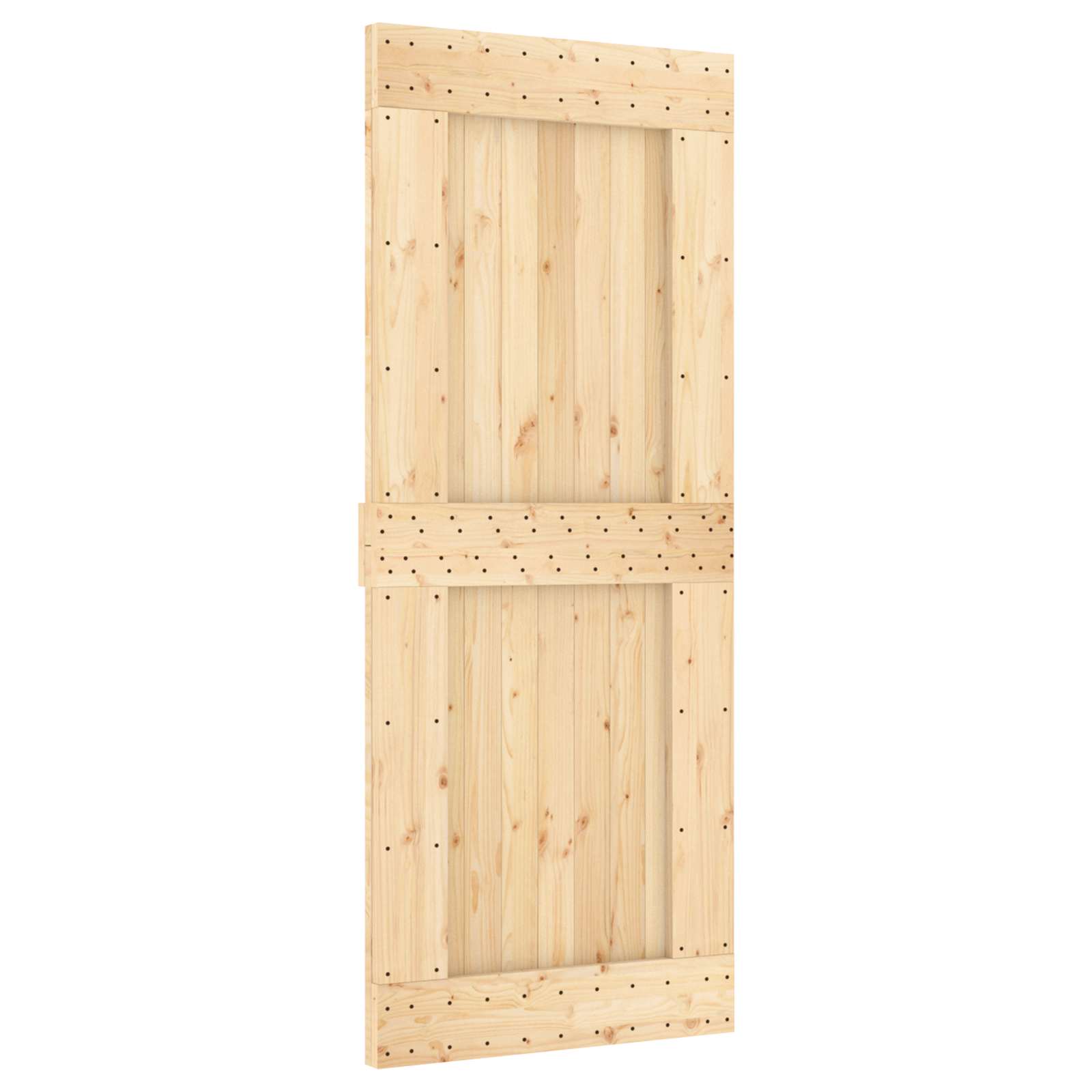 Csúszó ajtó narvik 85 x 210 cm (213,5 cm) természetes és fekete