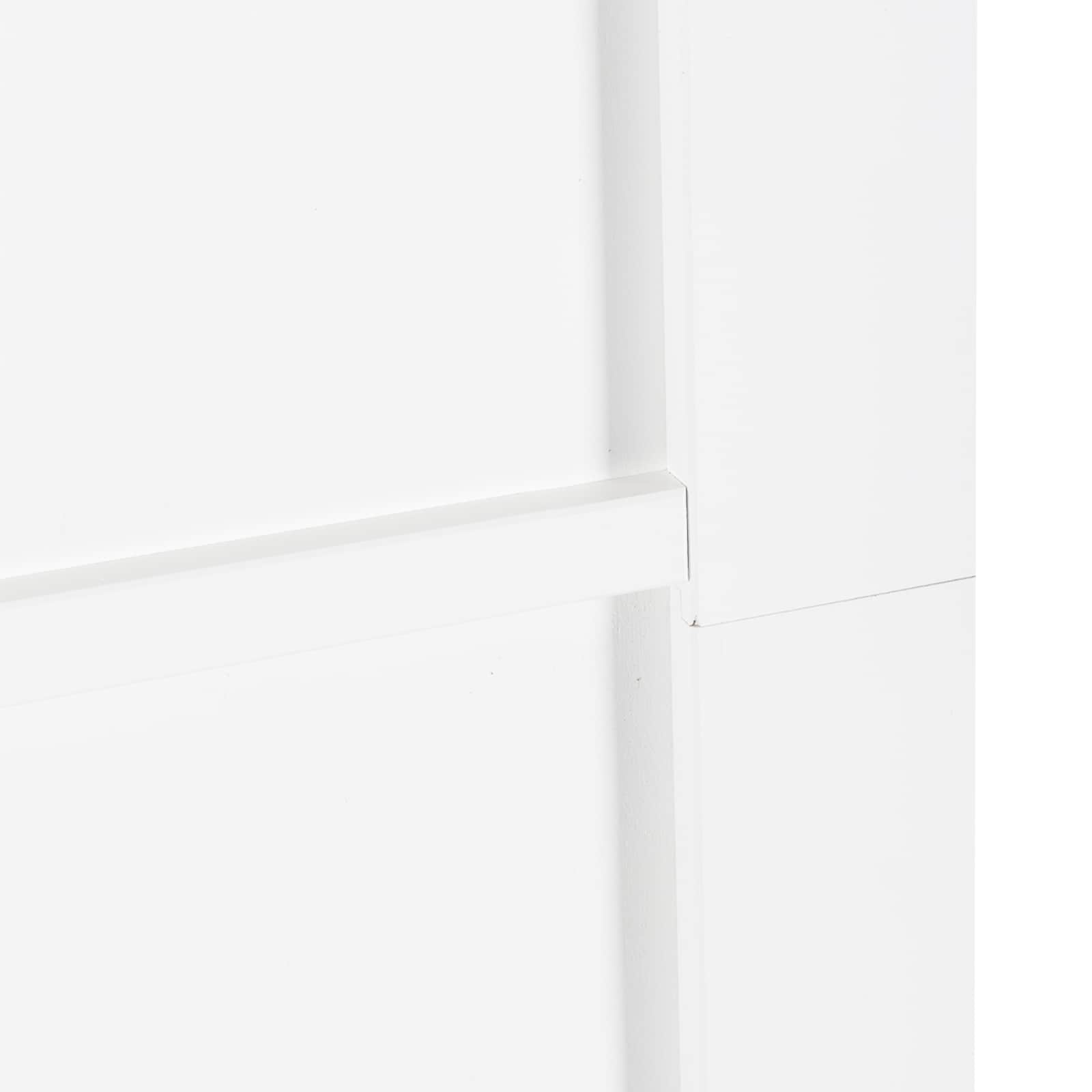 Csúszó ajtó orkdal fehér 83 x 202 cm tömör fenyőfa