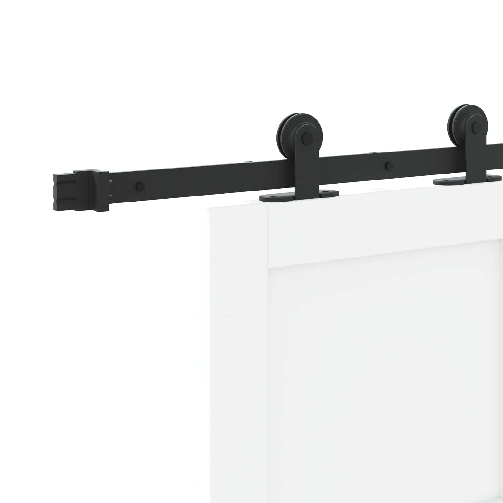 Csúszó ajtó orkdal fehér 83 x 202 cm tömör fenyőfa