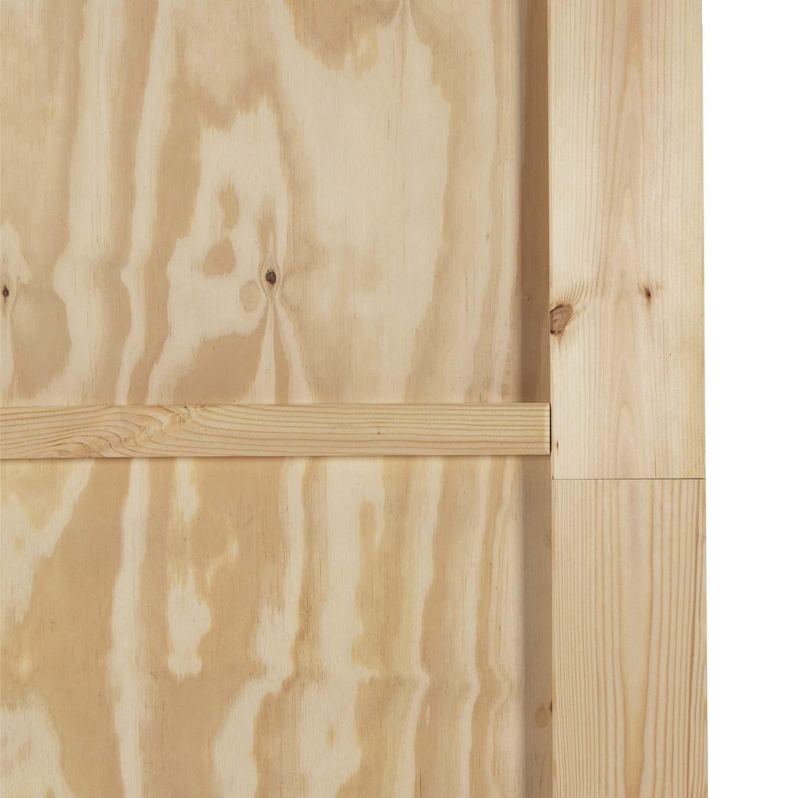 Csúszó ajtó orkdal természetes 86 x 211 cm tömör fenyőfa