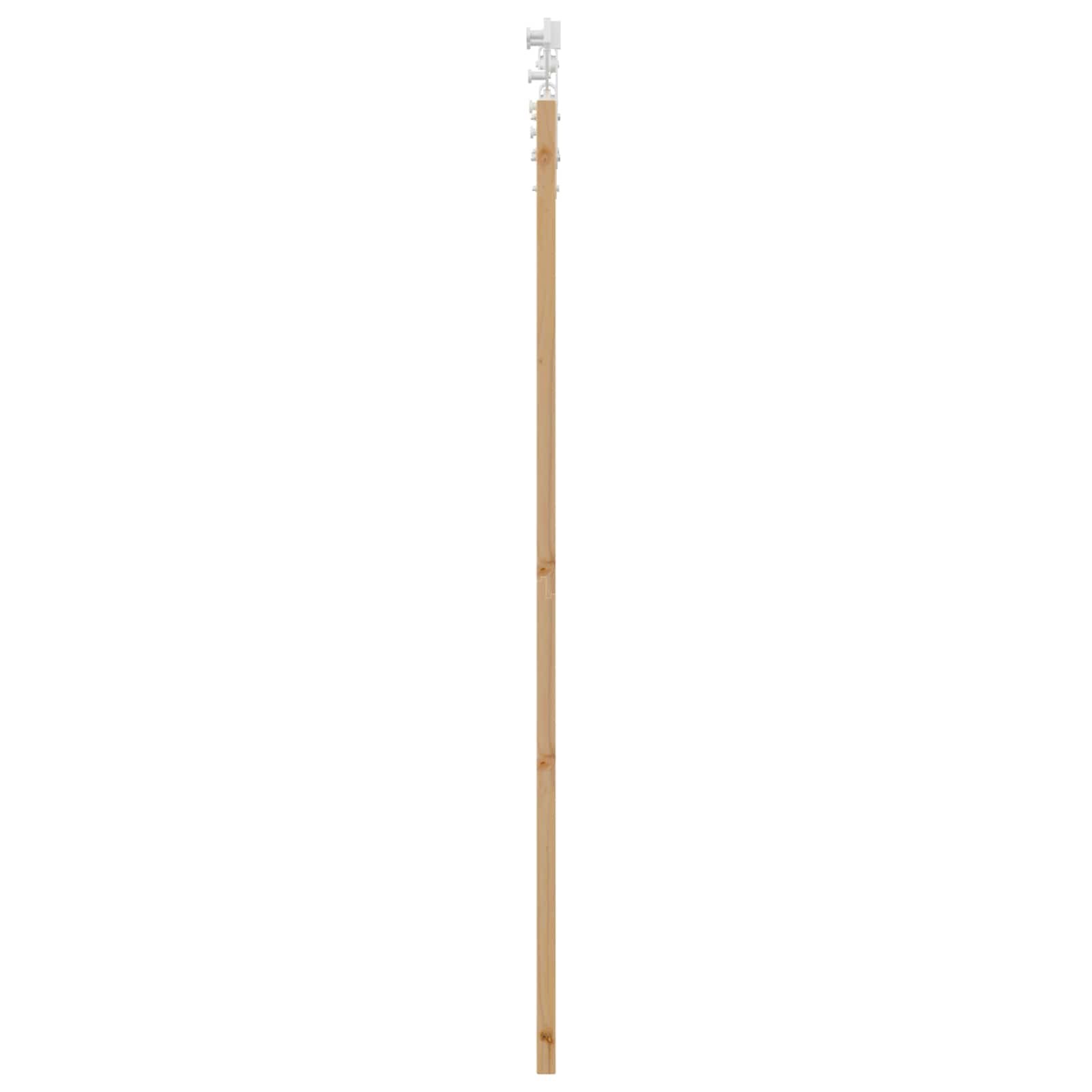 Csúszó ajtó orkdal természetes és fehér 61 x 198,5 cm