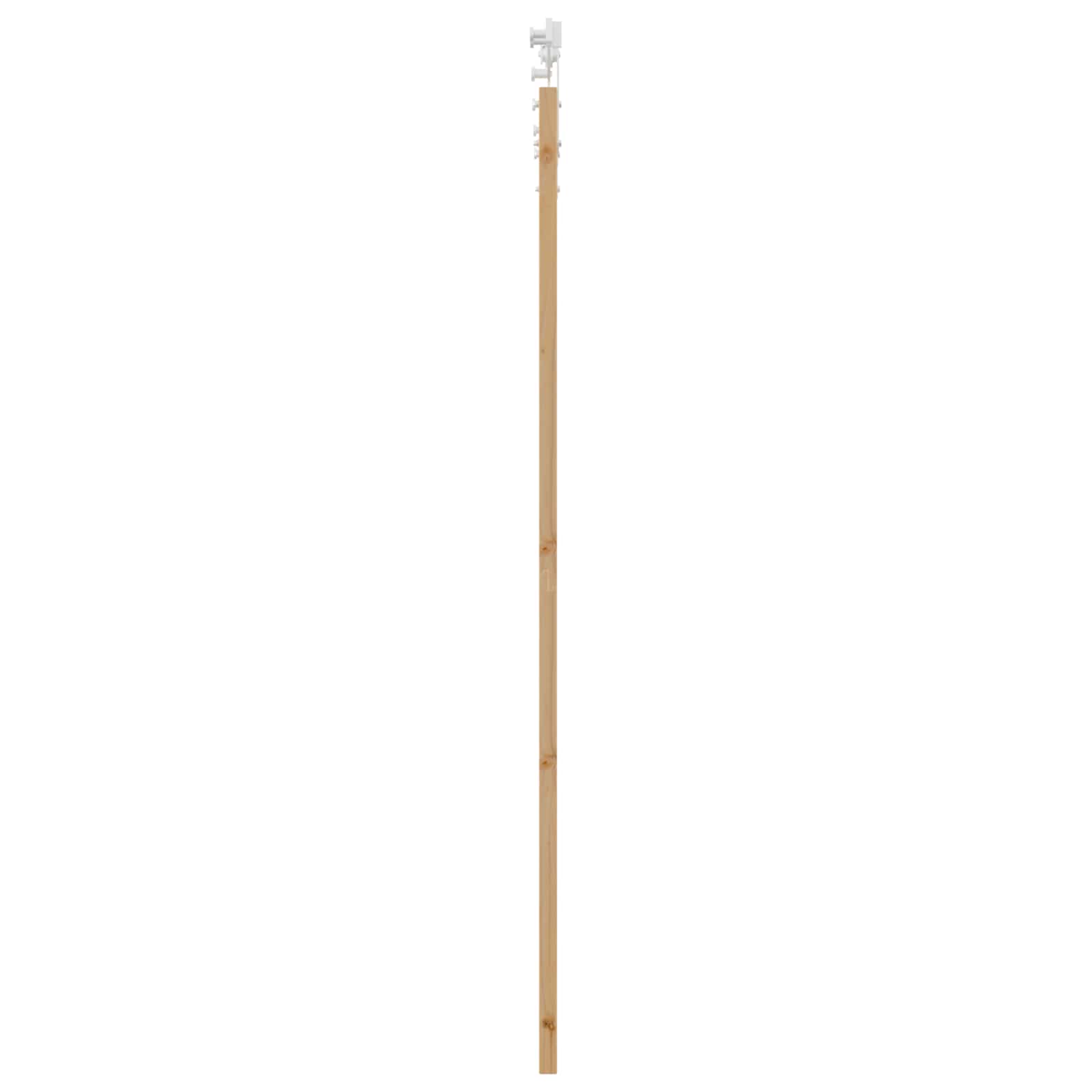 Csúszó ajtó orkdal természetes és fehér 86 x 211 cm