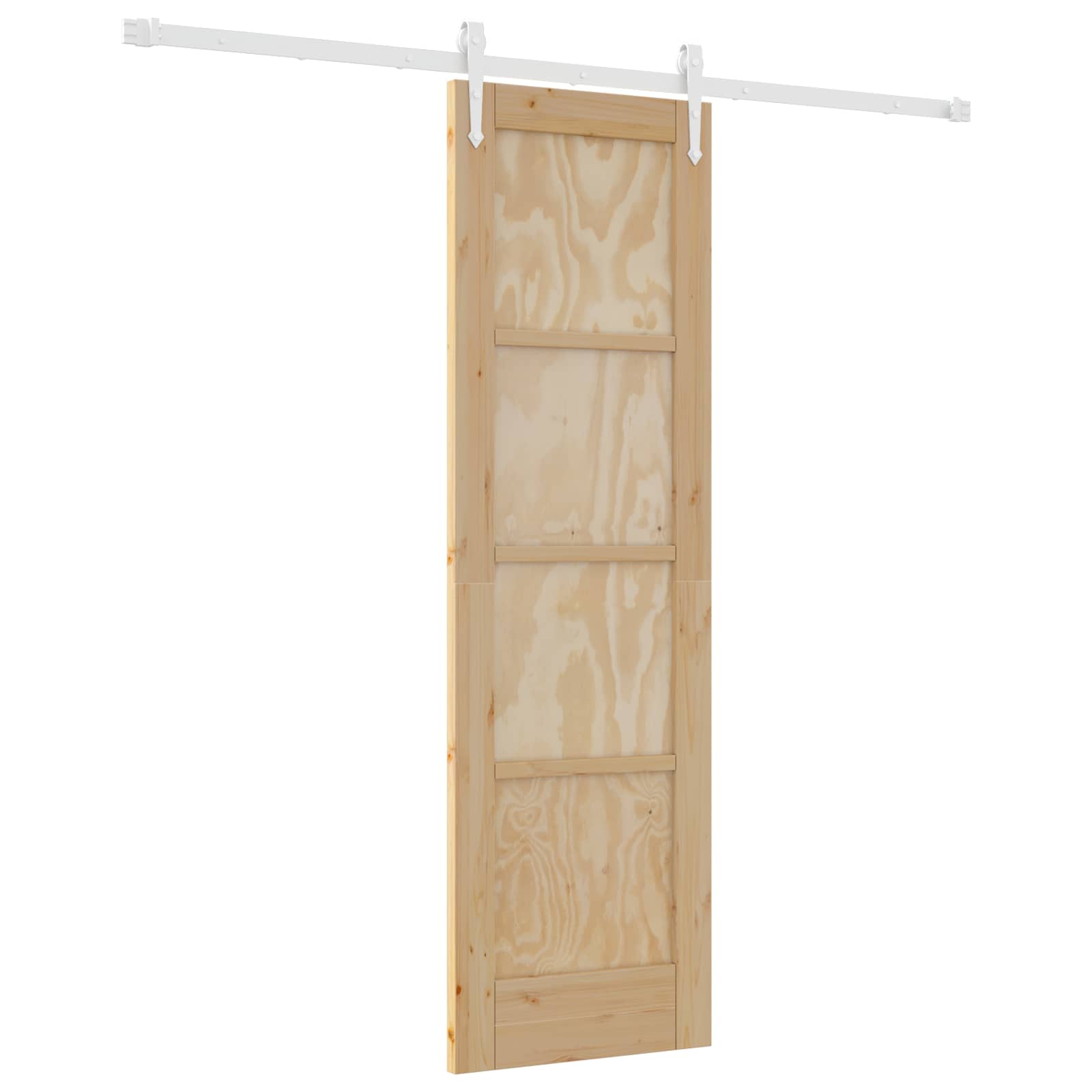 Csúszó ajtó orkdal természetes és fehér 61 x 198,5 cm
