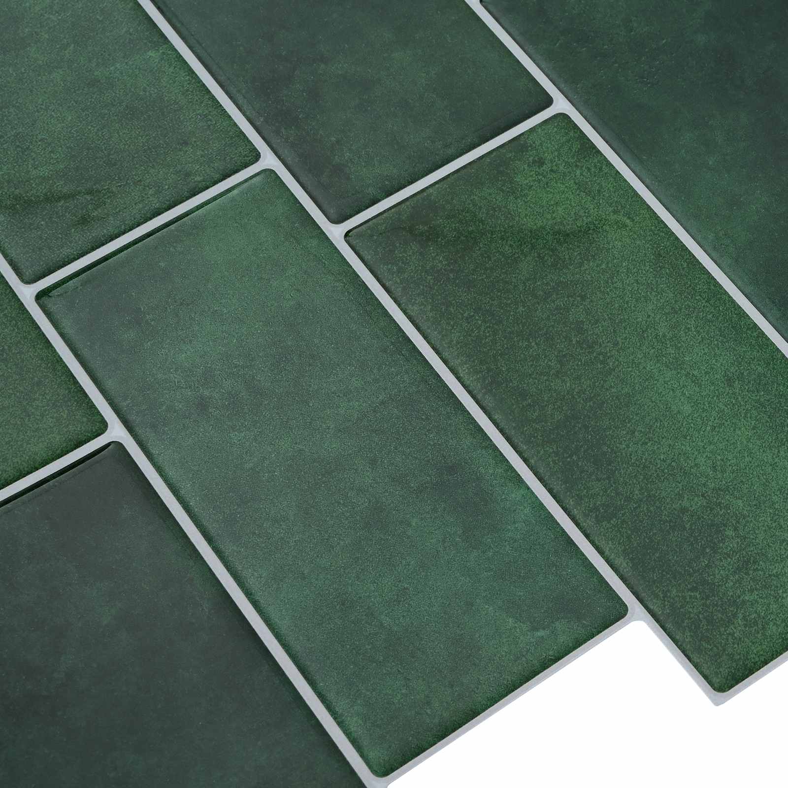 Metrócsempe 10 pcs sötétzöld 29 x 21 cm poliuretán és pet