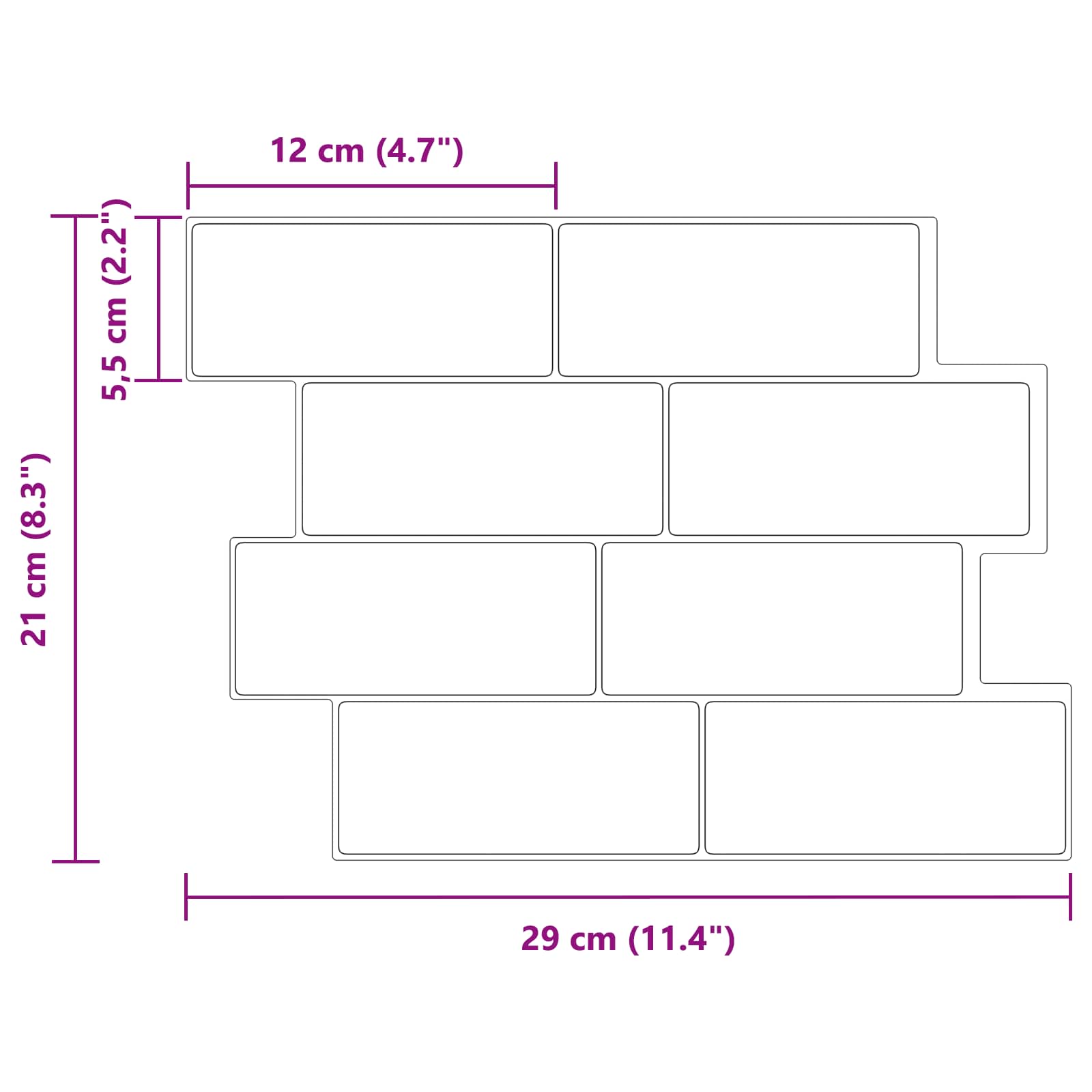 Metrócsempe 50 pcs bézs 29 x 21 cm poliuretán és pet