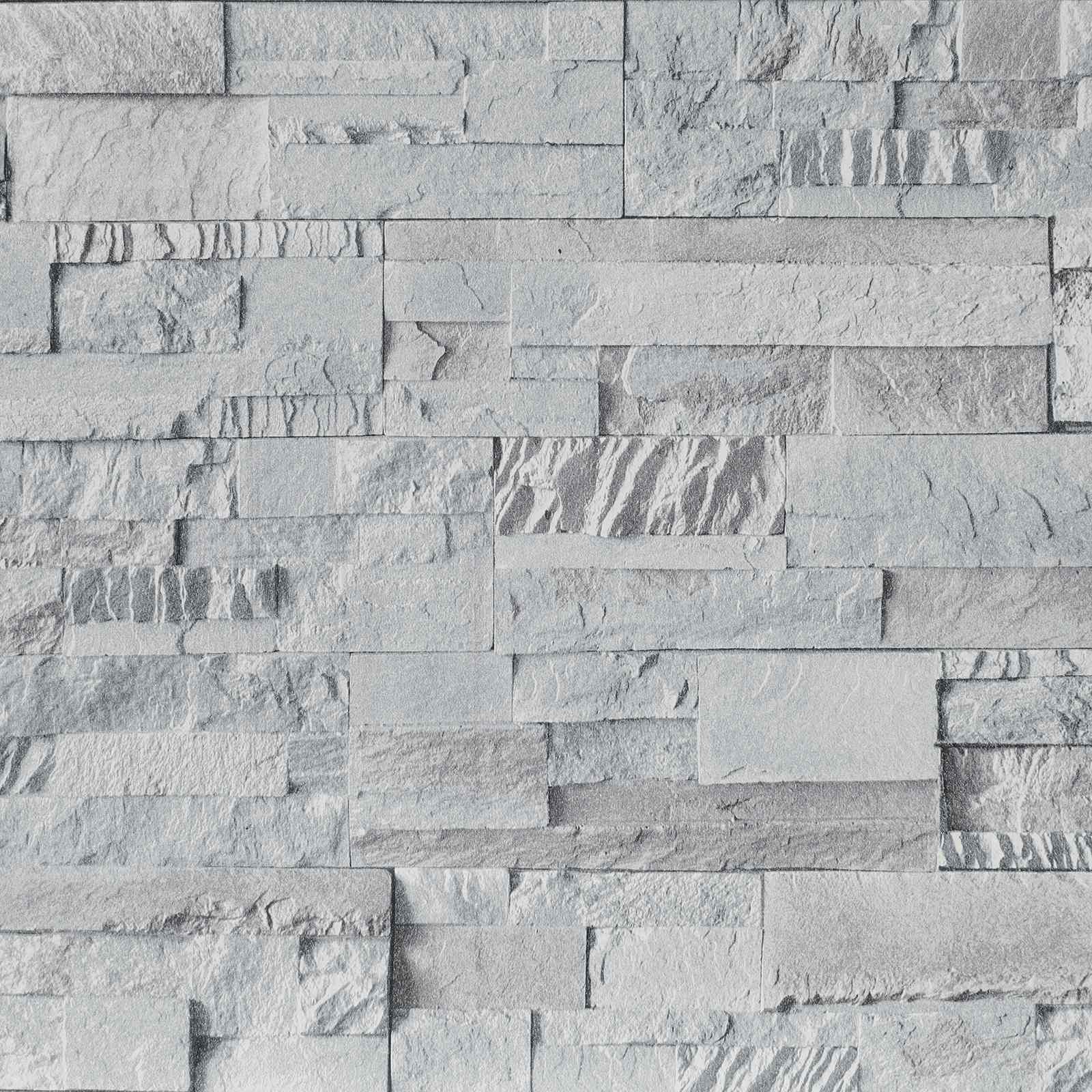 3d kő tapéta világosszürke 10 x 0,53 m nem szőtt szövet