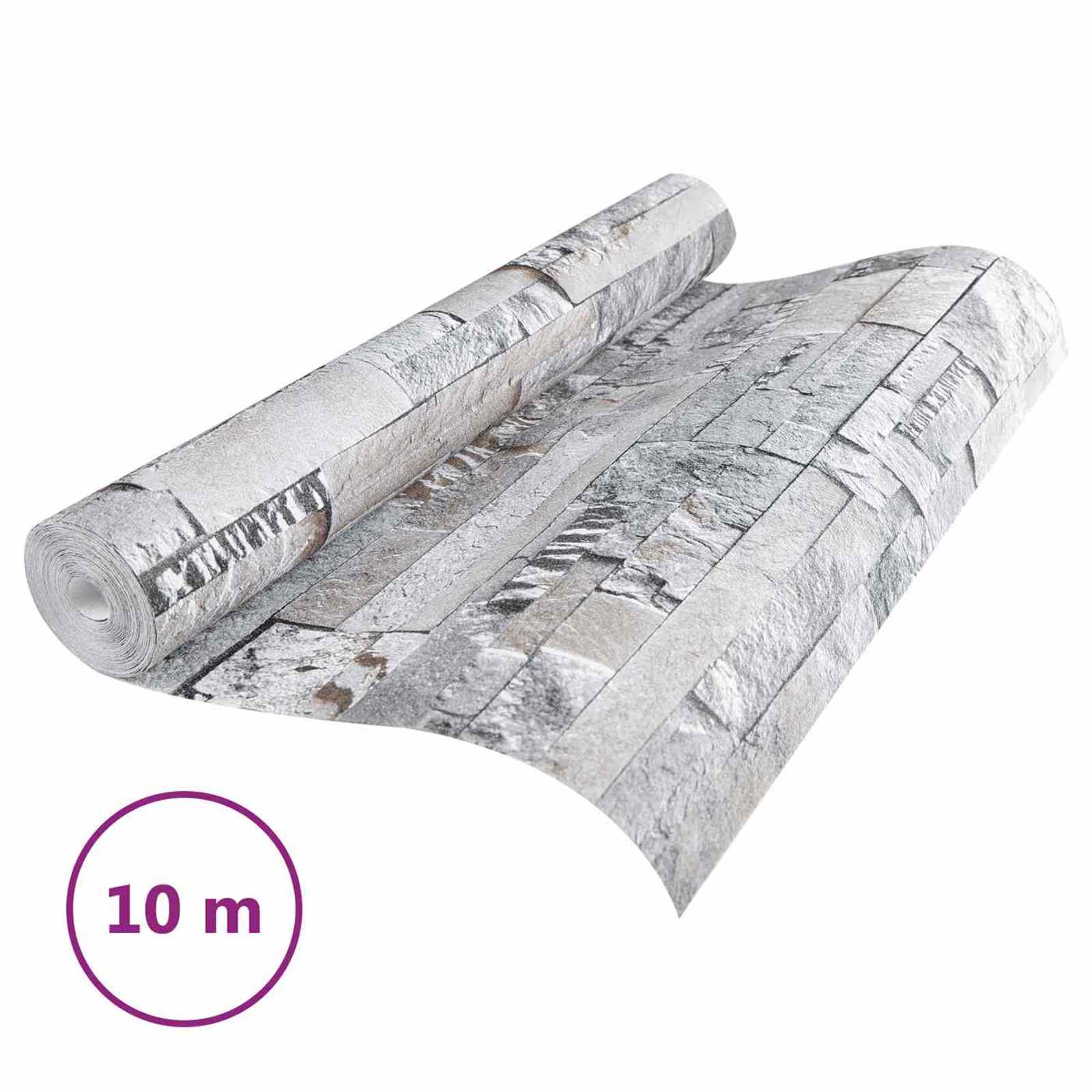3d kő tapéta szürke 10 x 0,53 m nem szőtt szövet