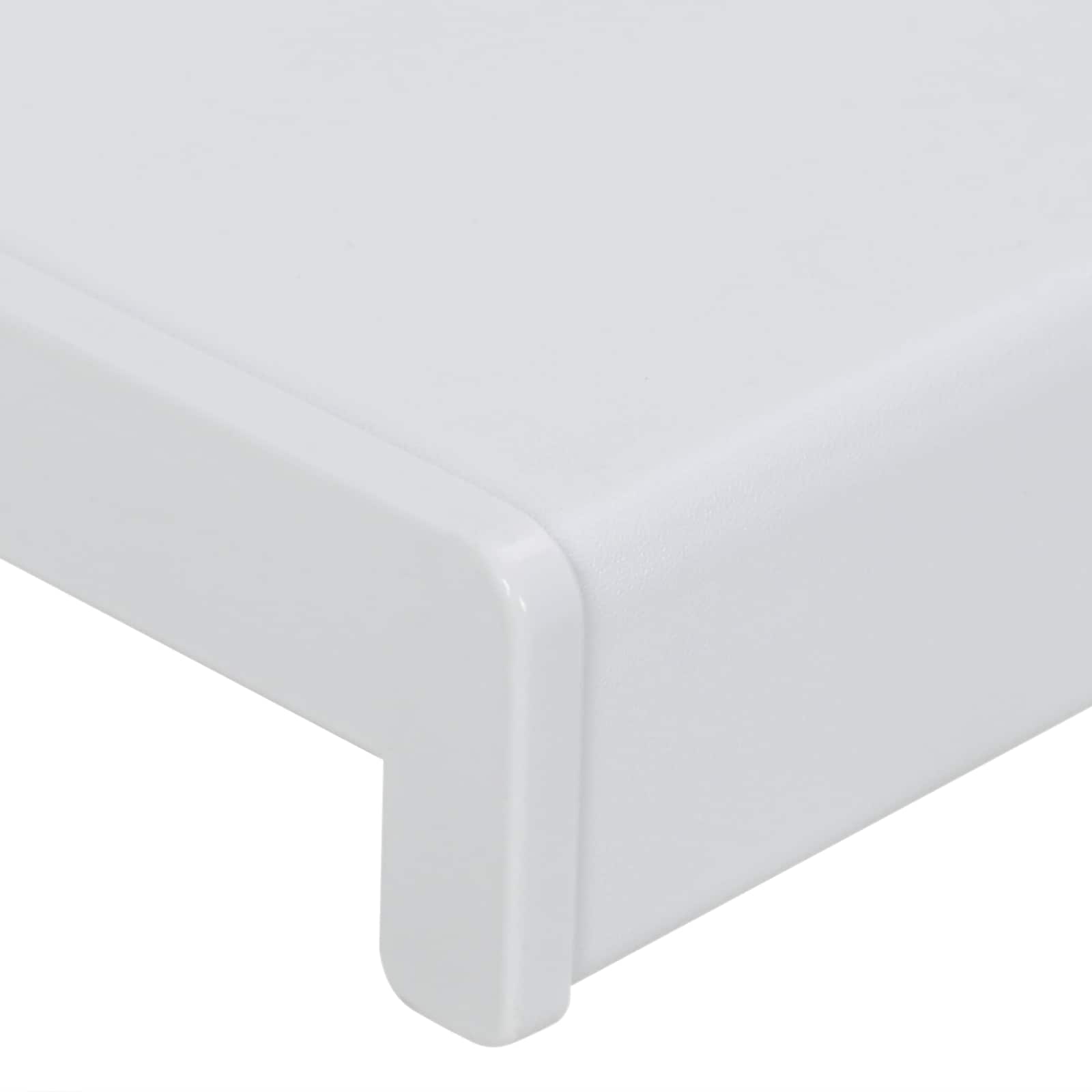 Ablakpárkány fehér 160 x 30 x 4,5 cm pvc