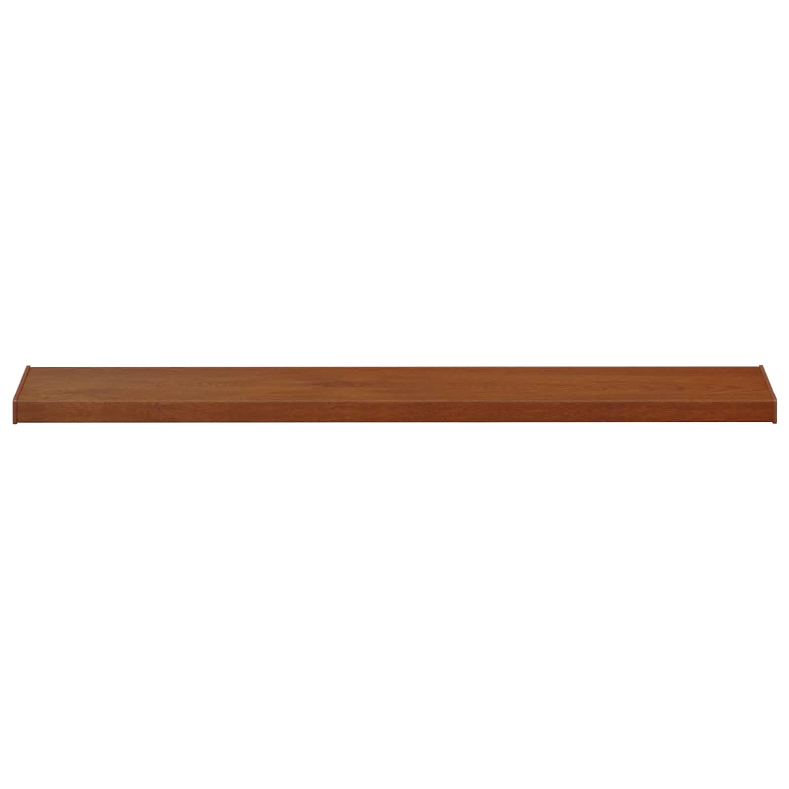 Ablakpárkány barna fa 140 x 25 x 4,5 cm pvc