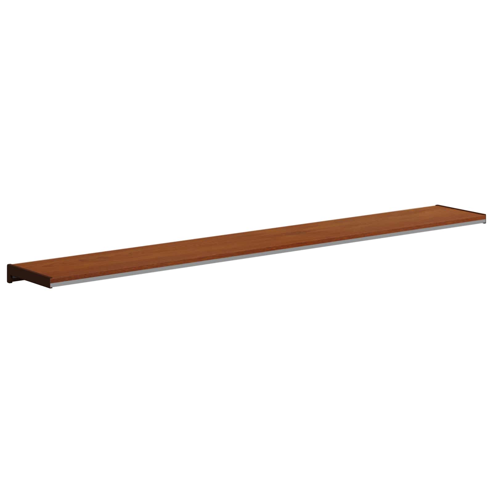 Ablakpárkány barna fa 160 x 25 x 4,5 cm pvc