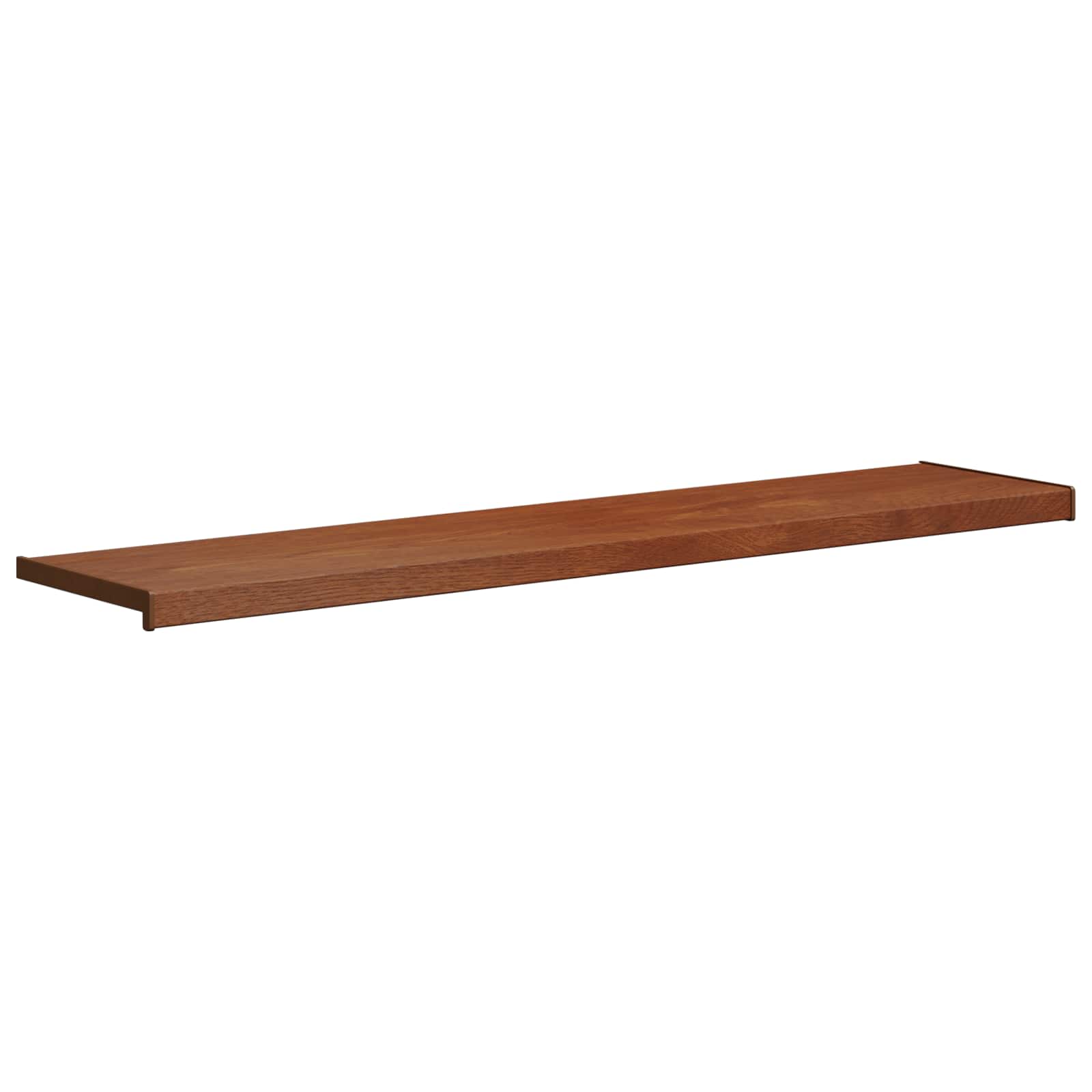 Ablakpárkány barna fa 160 x 30 x 4,5 cm pvc