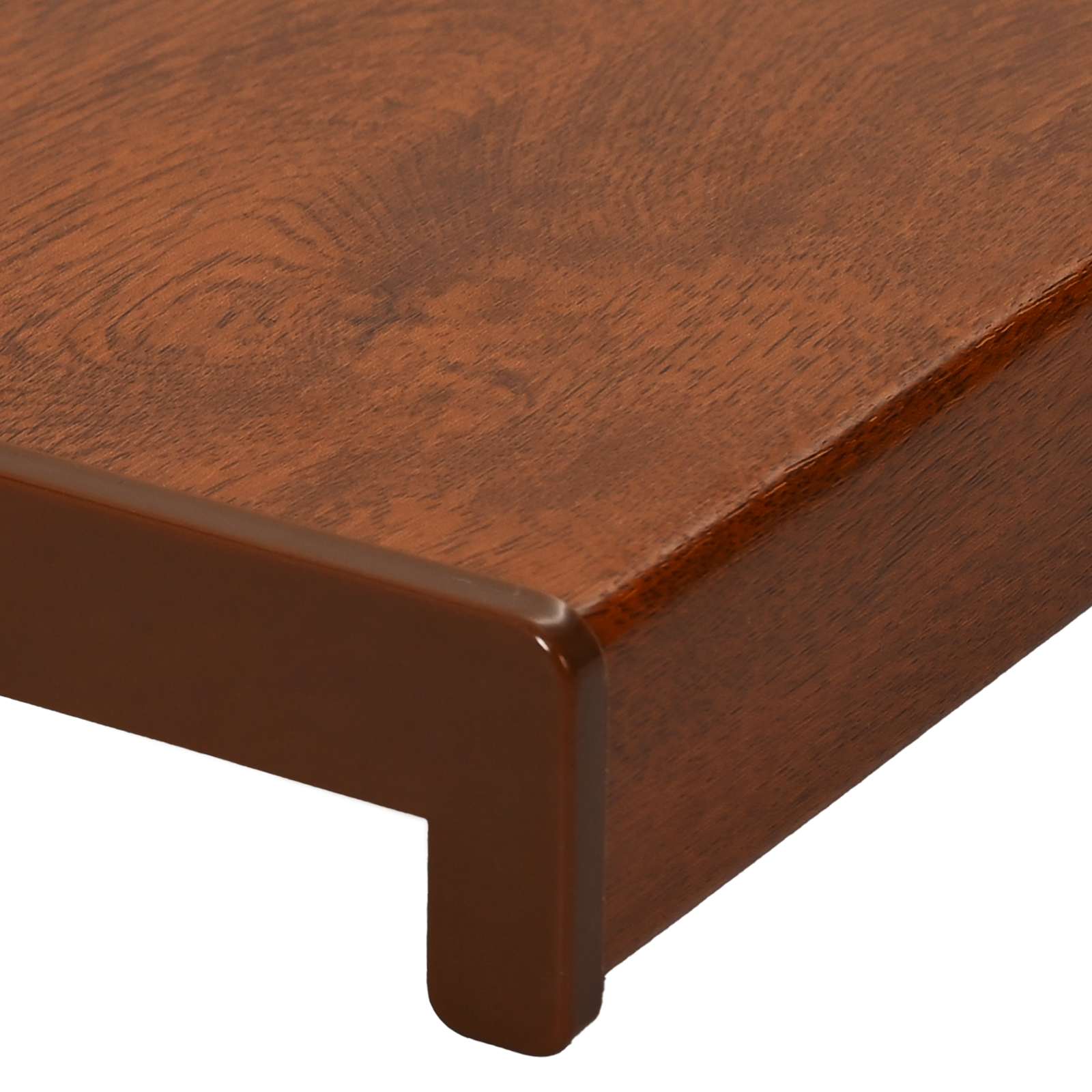 Ablakpárkány barna fa 160 x 35 x 4,5 cm pvc