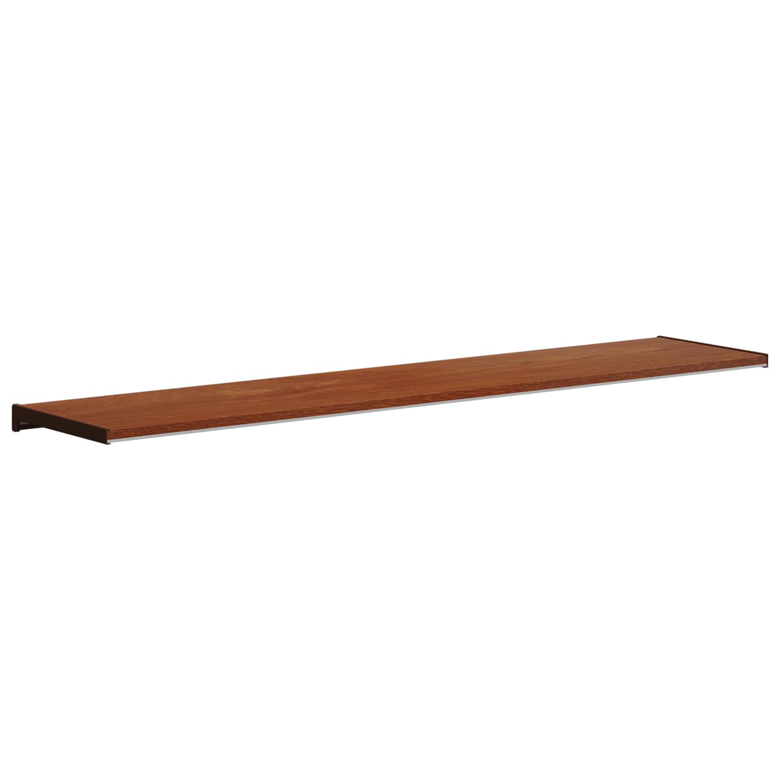 Ablakpárkány barna fa 160 x 35 x 4,5 cm pvc
