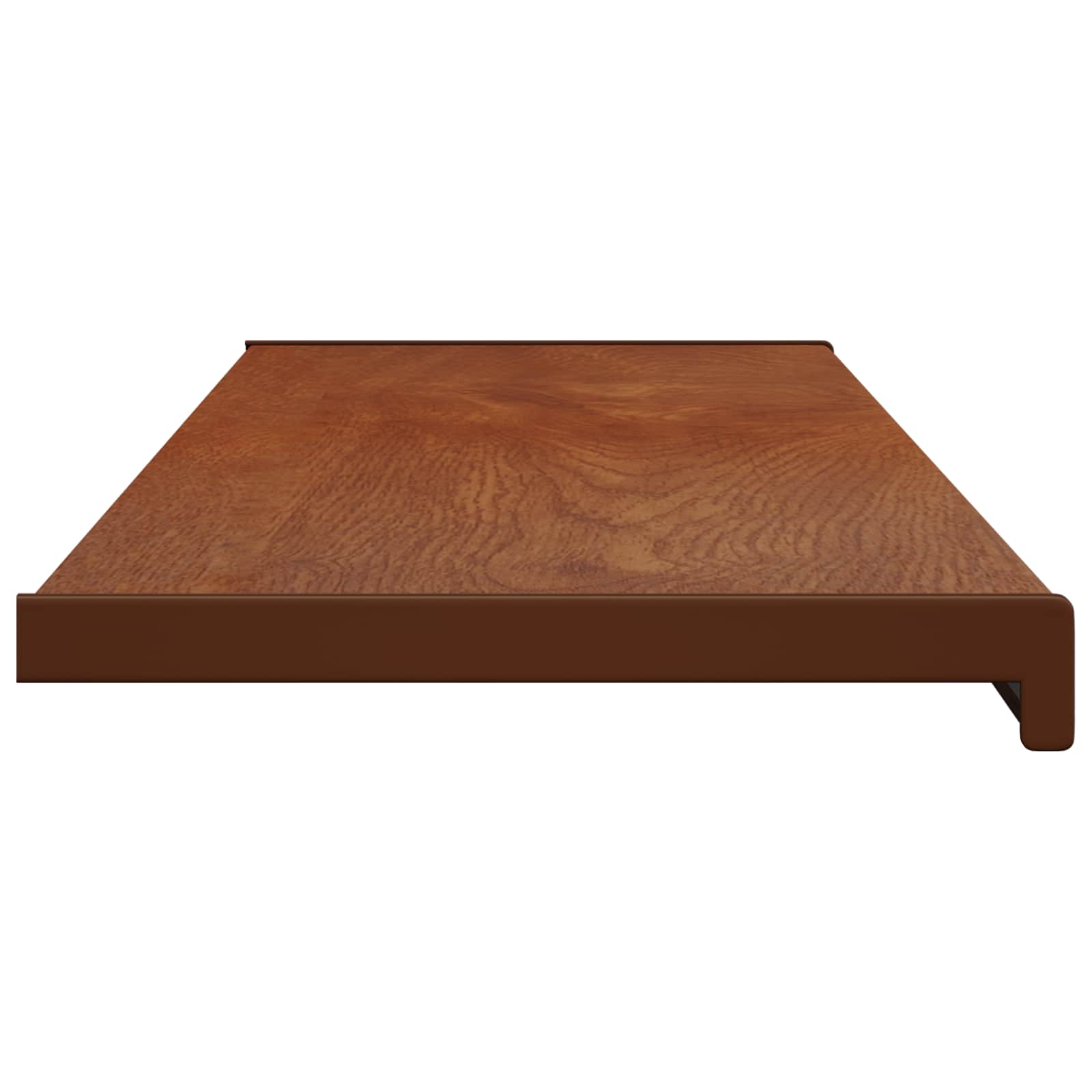 Ablakpárkány barna fa 160 x 35 x 4,5 cm pvc