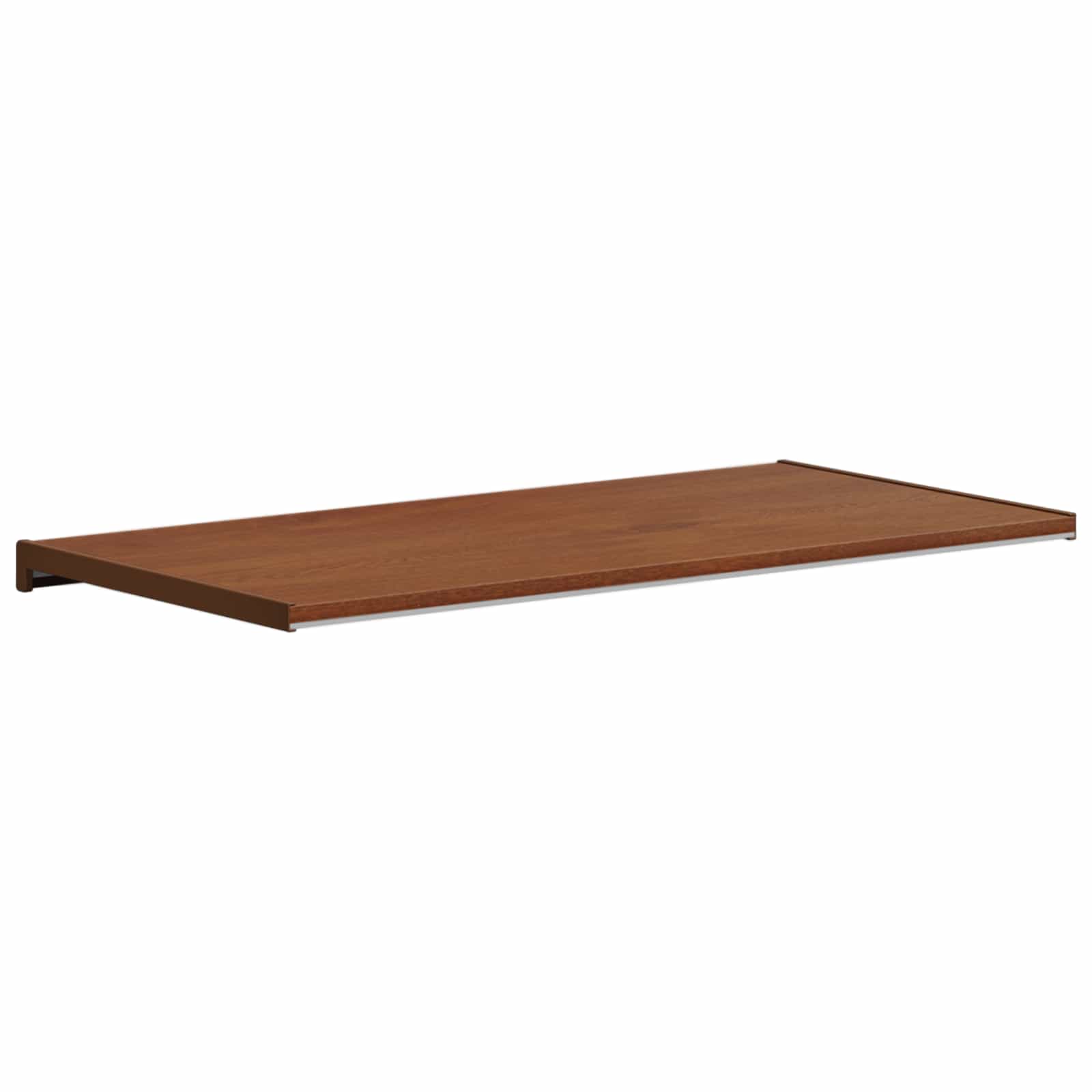 Ablakpárkány barna fa 60 x 40 x 4,5 cm pvc