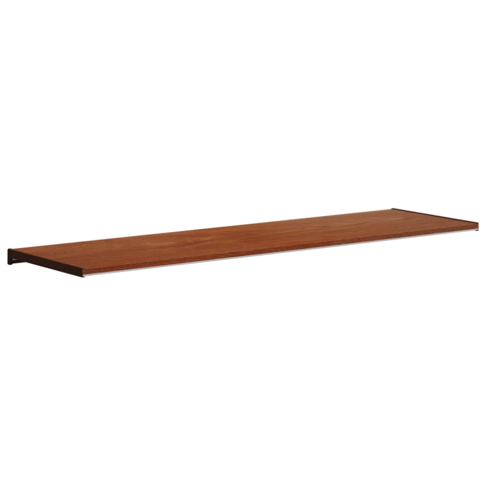 Ablakpárkány barna fa 140 x 45 x 4,5 cm pvc