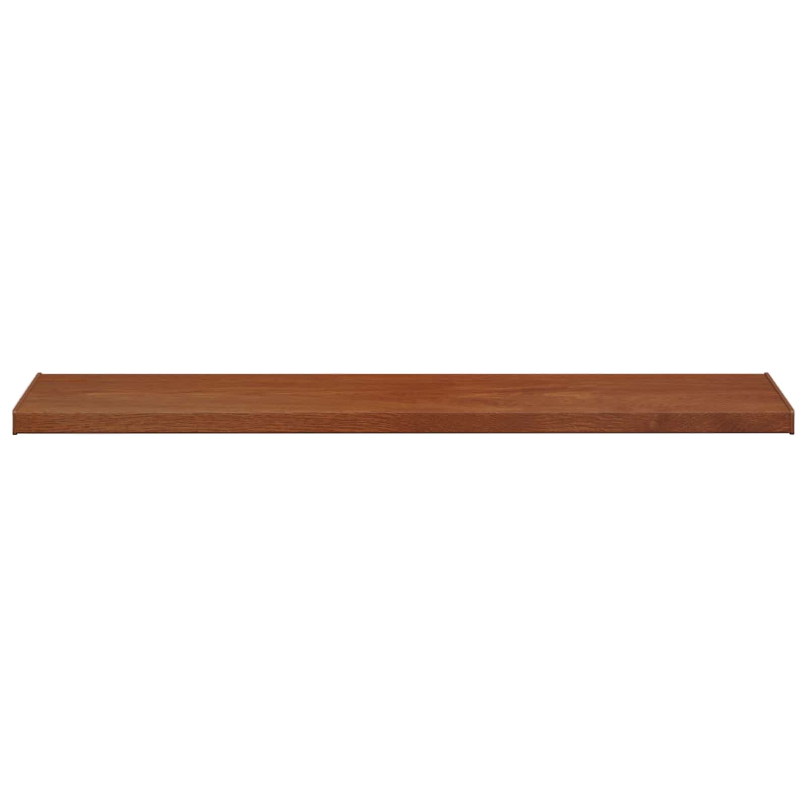 Ablakpárkány barna fa 140 x 45 x 4,5 cm pvc
