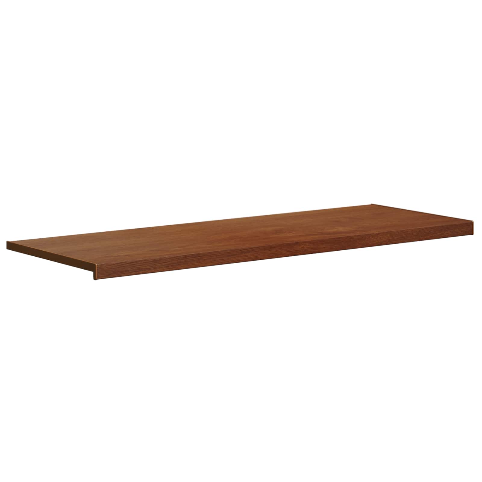 Ablakpárkány barna fa 140 x 50 x 4,5 cm pvc