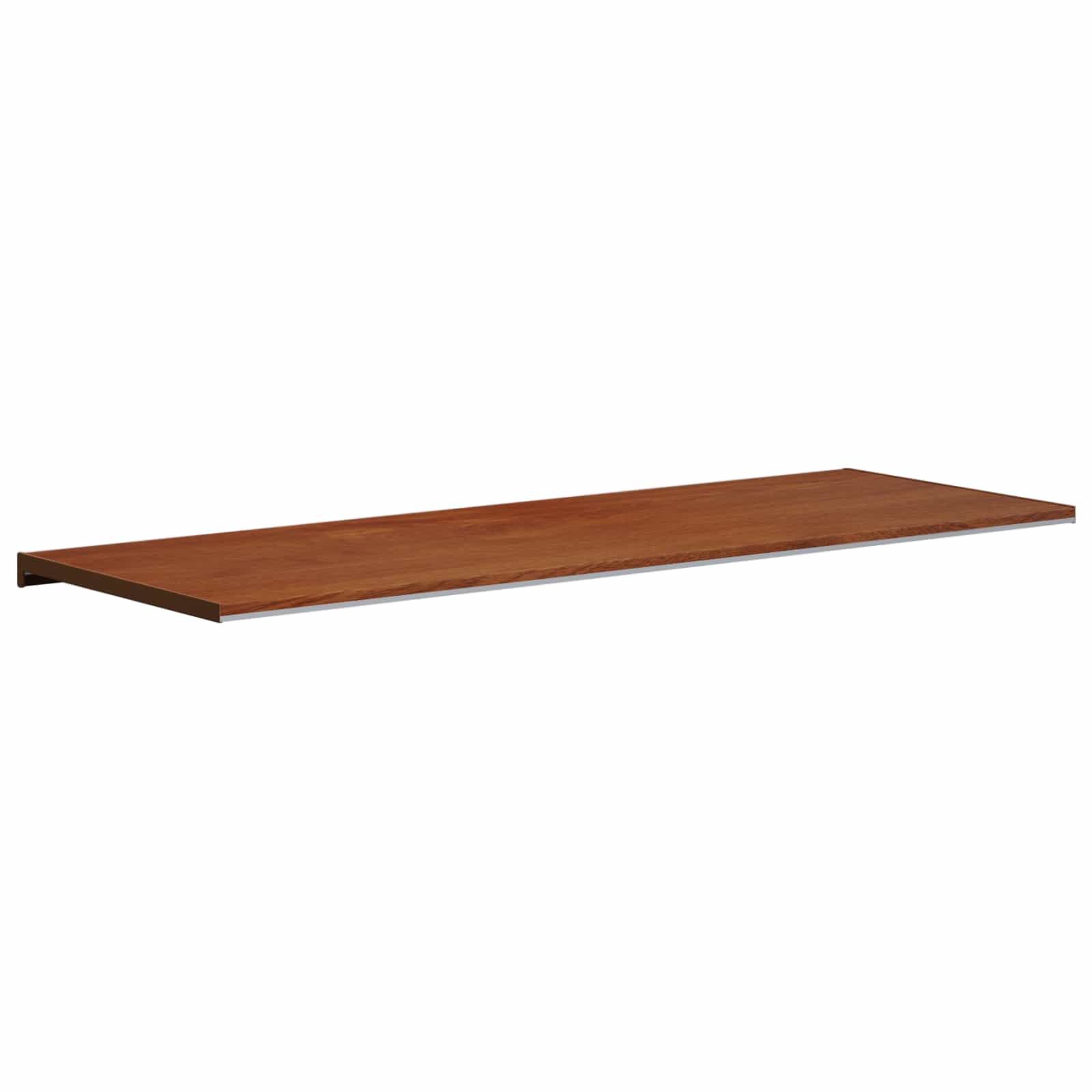 Ablakpárkány barna fa 140 x 50 x 4,5 cm pvc