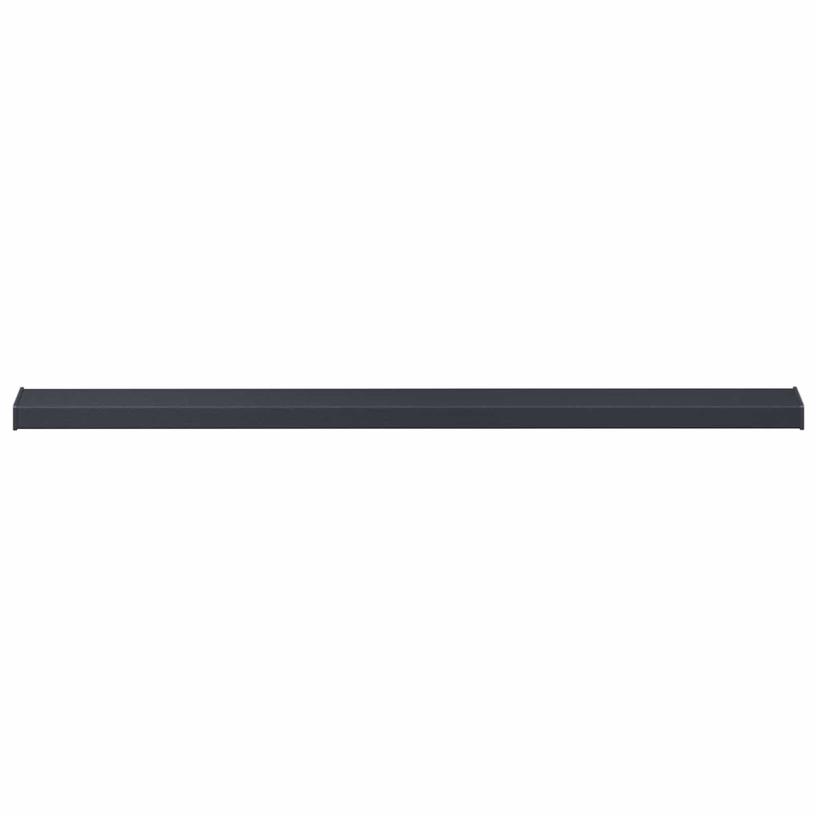 Ablakpárkány antracit fa erezettel 120 x 15 x 4,5 cm pvc