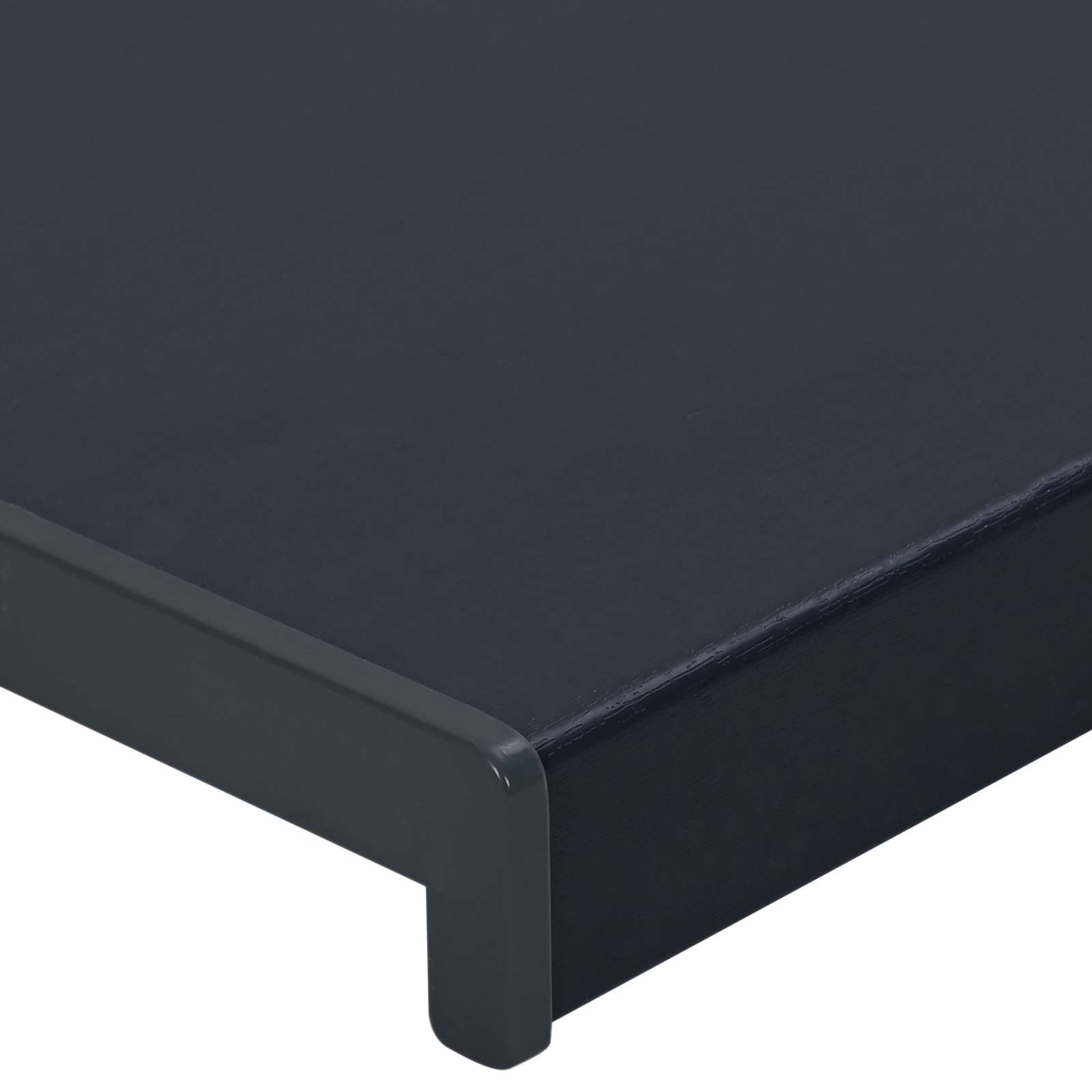 Ablakpárkány antracit fa erezettel 100 x 25 x 4,5 cm pvc