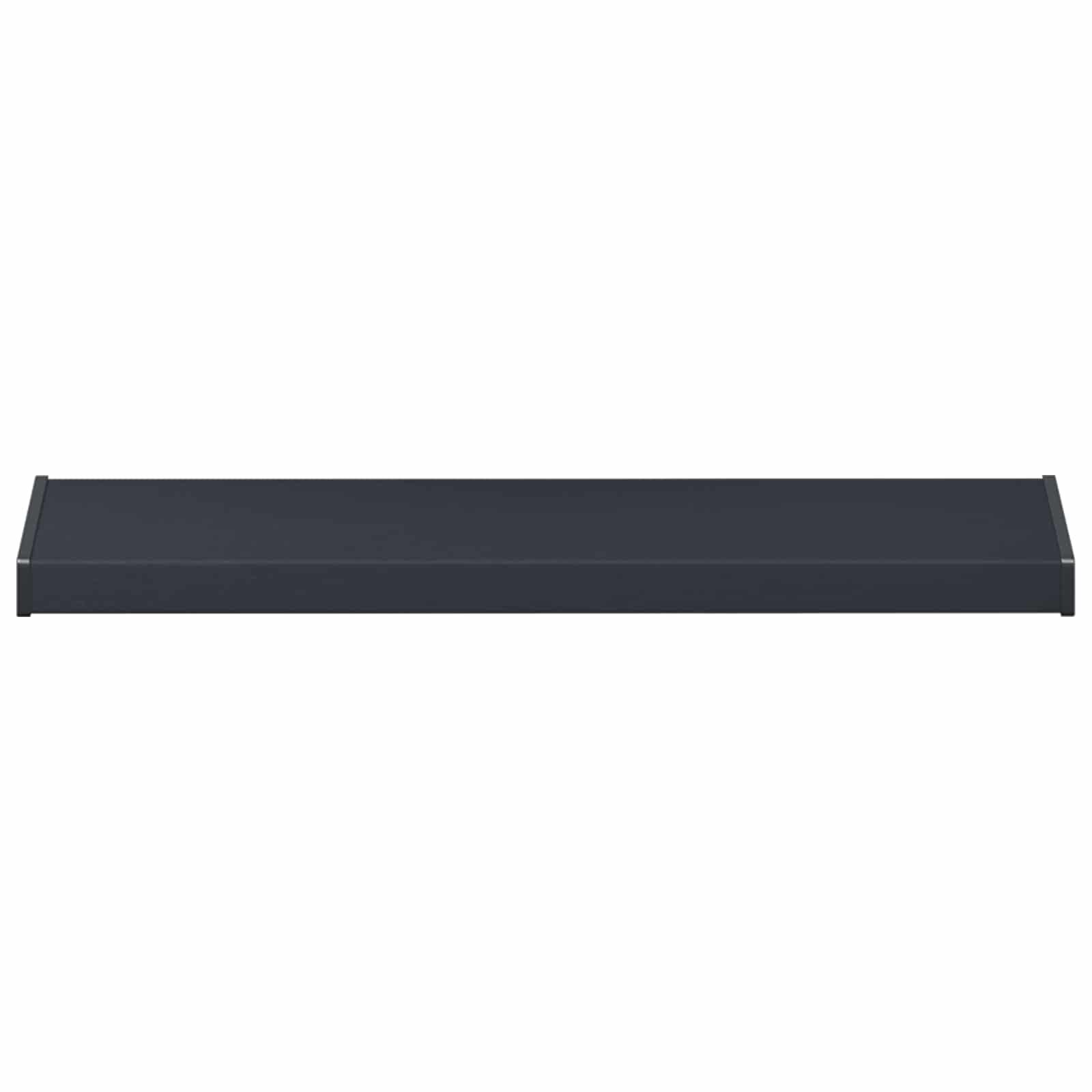Ablakpárkány antracit fa erezettel 100 x 25 x 4,5 cm pvc
