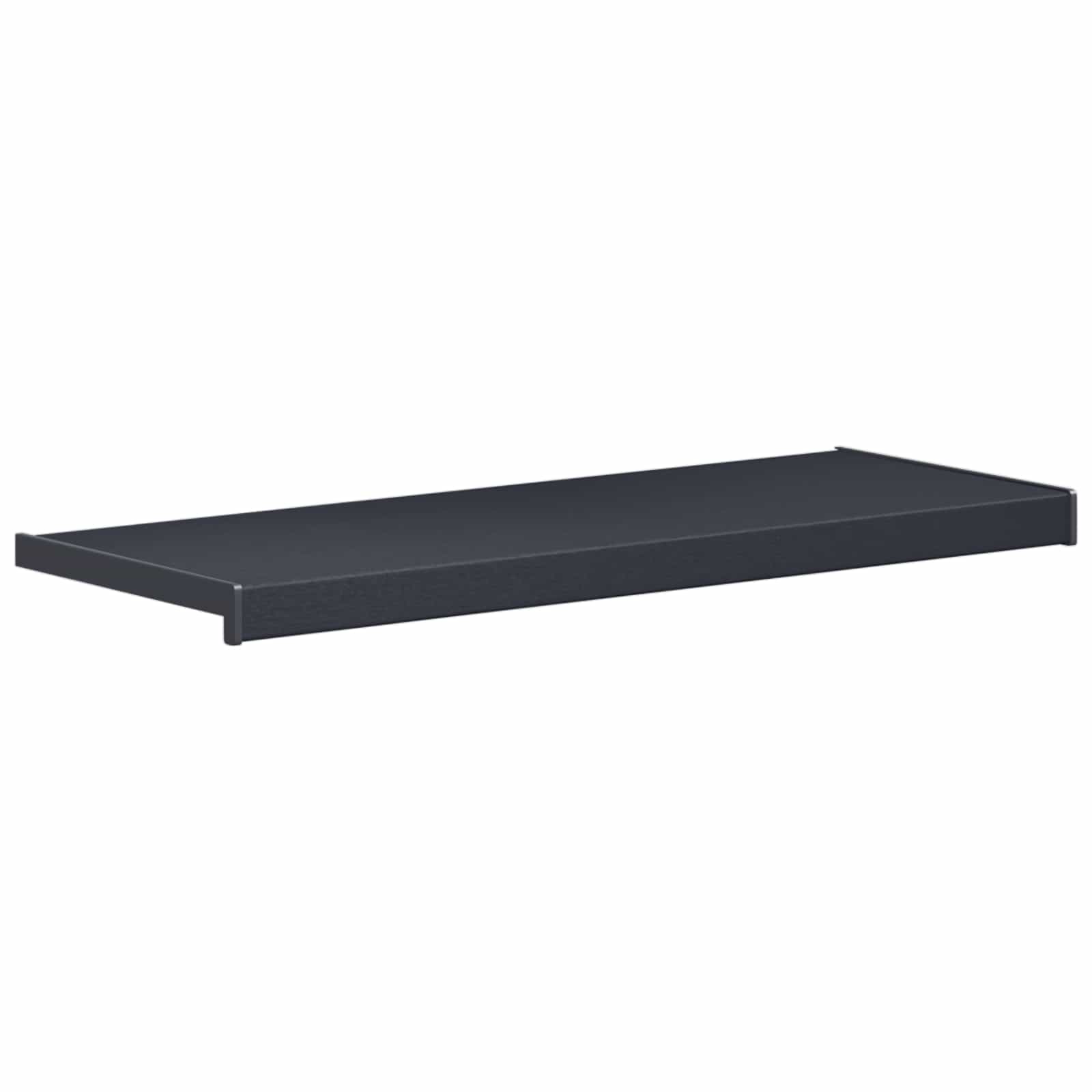 Ablakpárkány antracit fa erezettel 100 x 35 x 4,5 cm pvc